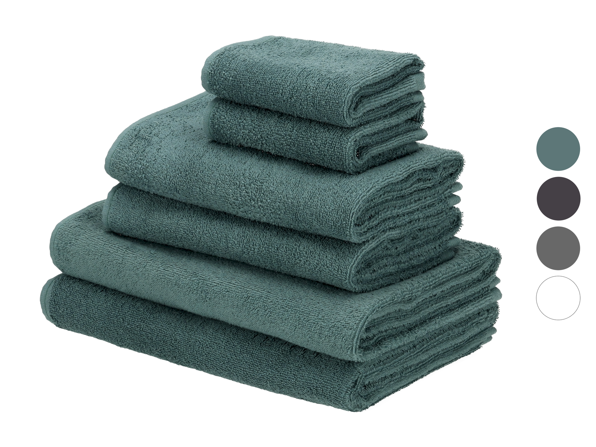 LIVARNO home Komplet 6 ręczników frotté