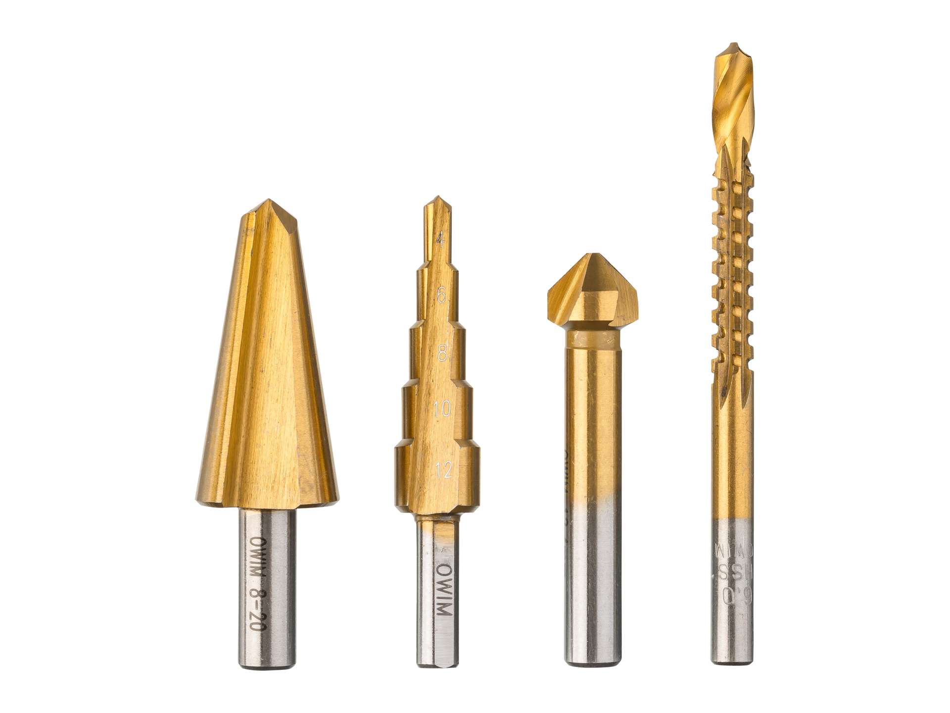 PARKSIDE® Zestaw wierteł specjalnych (Zestaw 4 wierteł wielofunkcyjny)