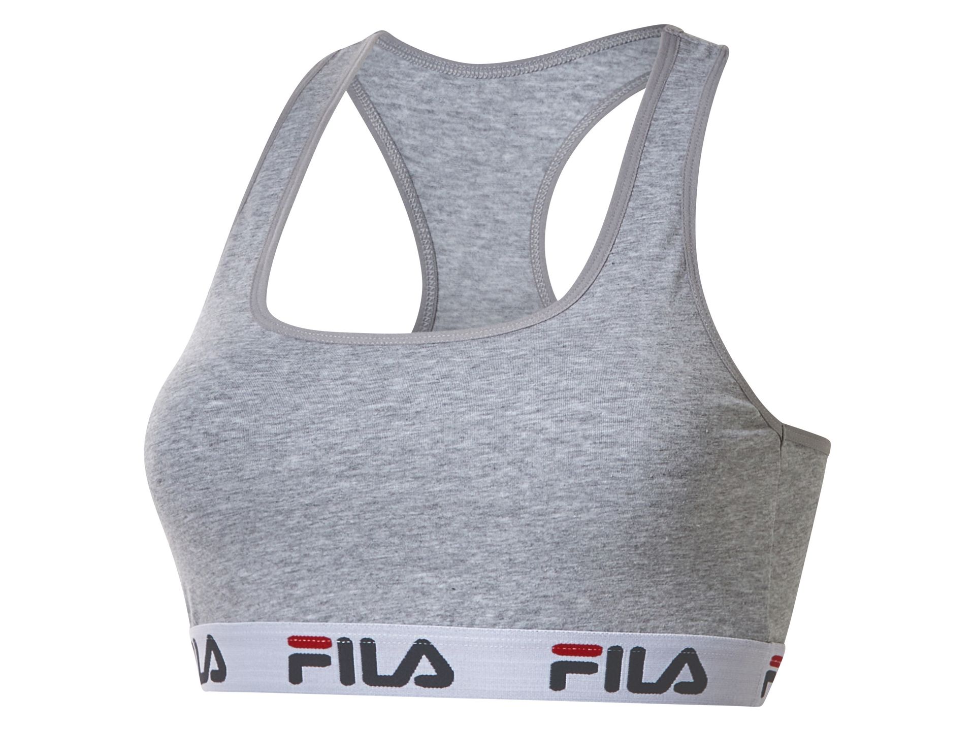 FILA Biustonosz sportowy damski (Szary, L)