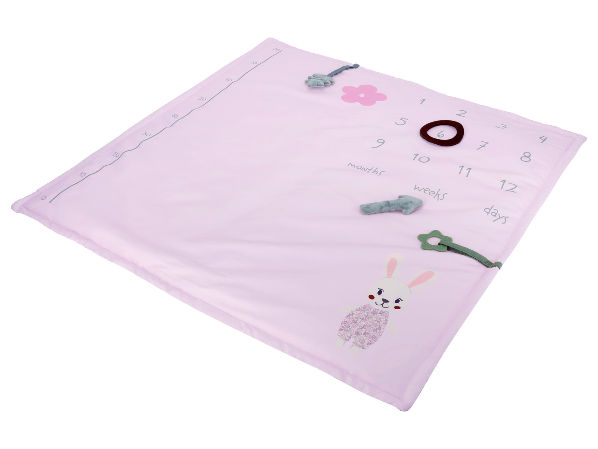 Lupilu Kocyk niemowlęcy Różowy/dziewczyna