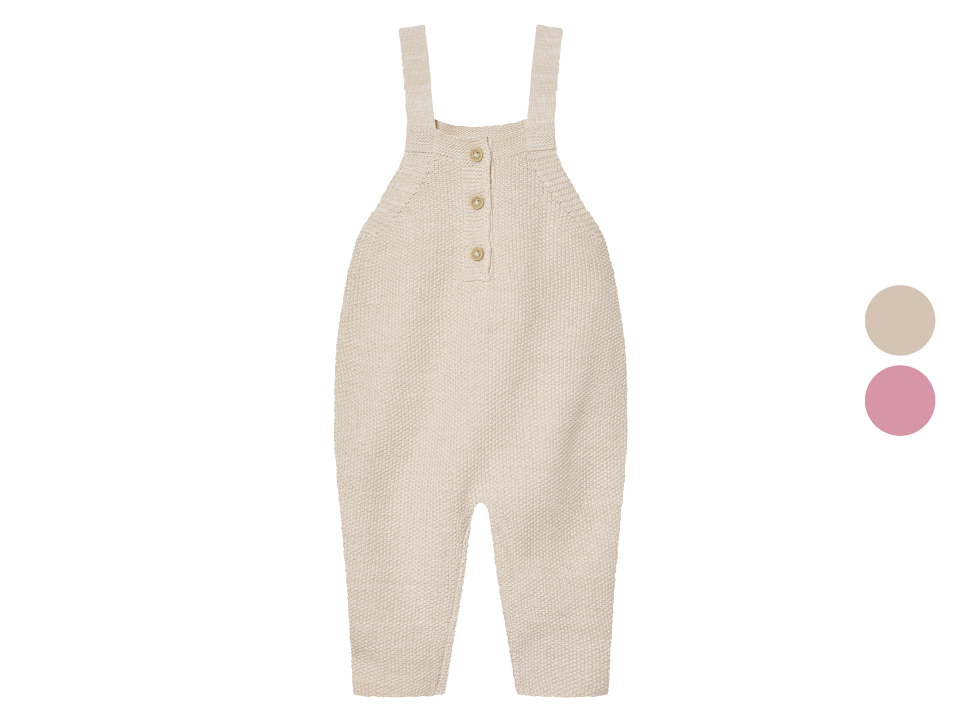 lupilu® Ogrodniczki dziecięce z biobawełny