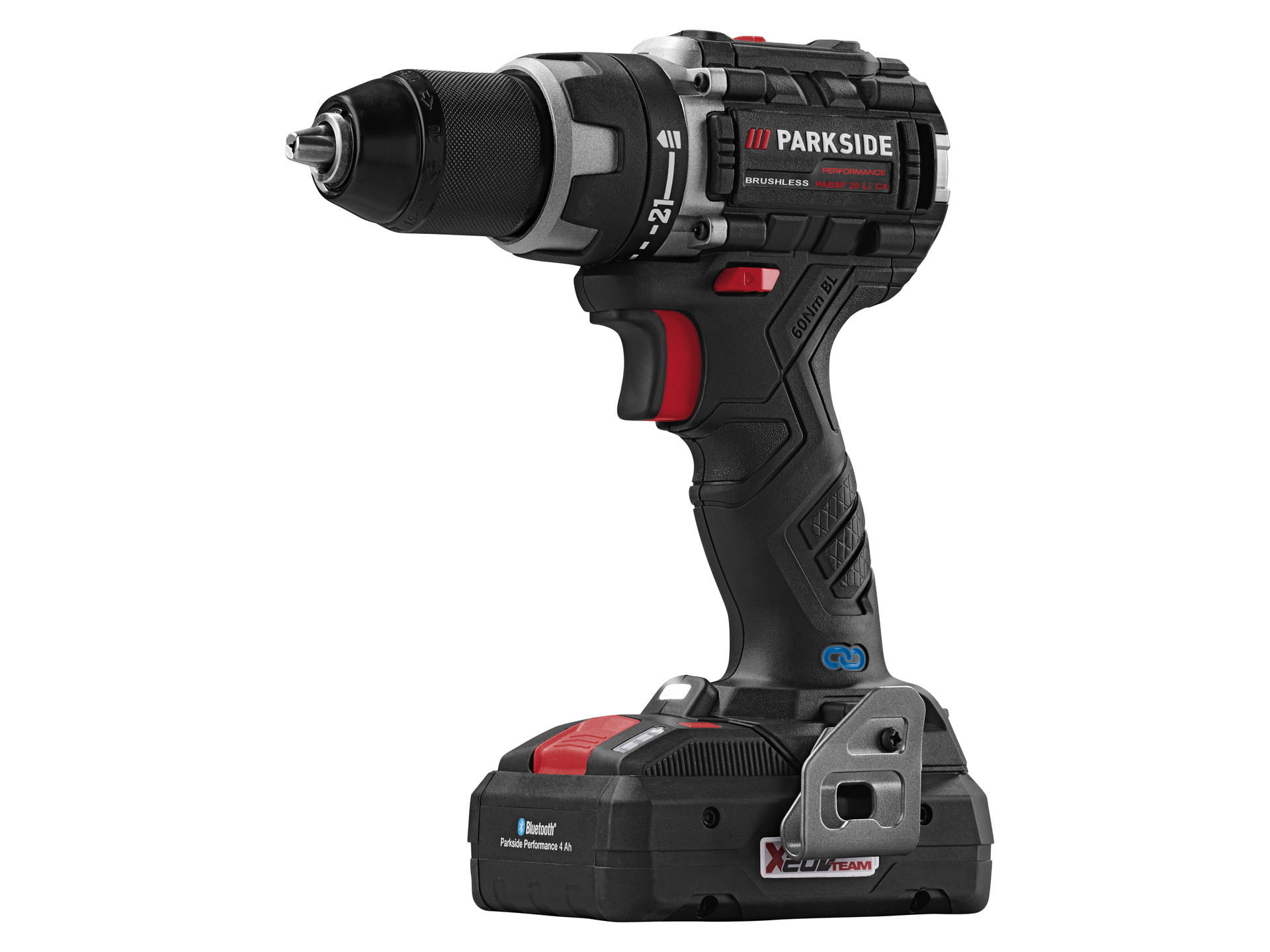 PARKSIDE PERFORMANCE® Akumulatorowa wiertarkowkrętarka, 20 V, PABSP 20 Li C4