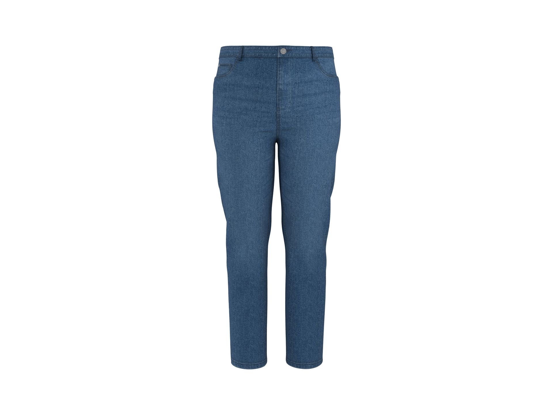 esmara® Jeansy damskie PLUS SIZE XXL, skinny fit (Niebieski, 50)