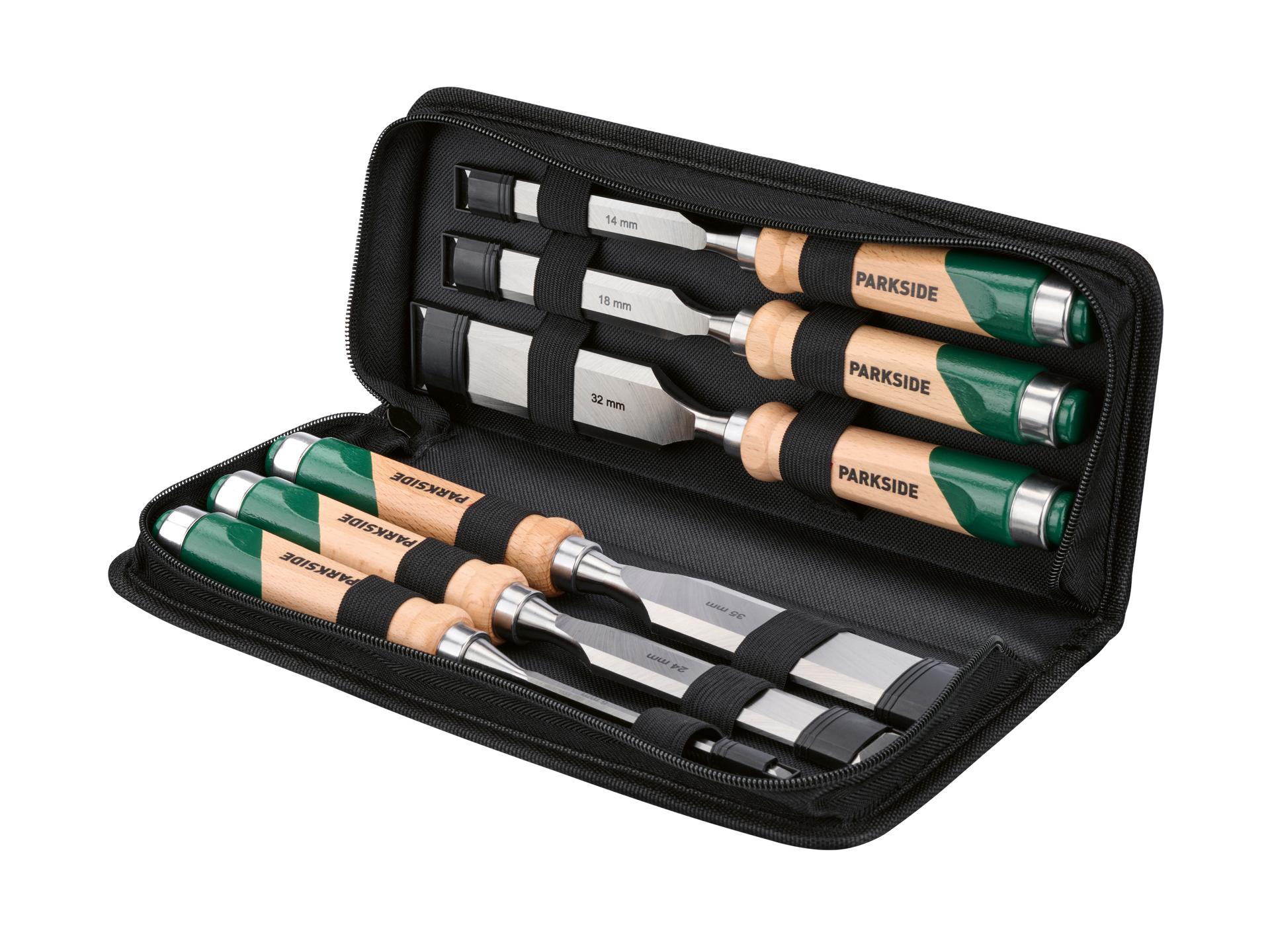 PARKSIDE® Zestaw dłut, 6 sztuk