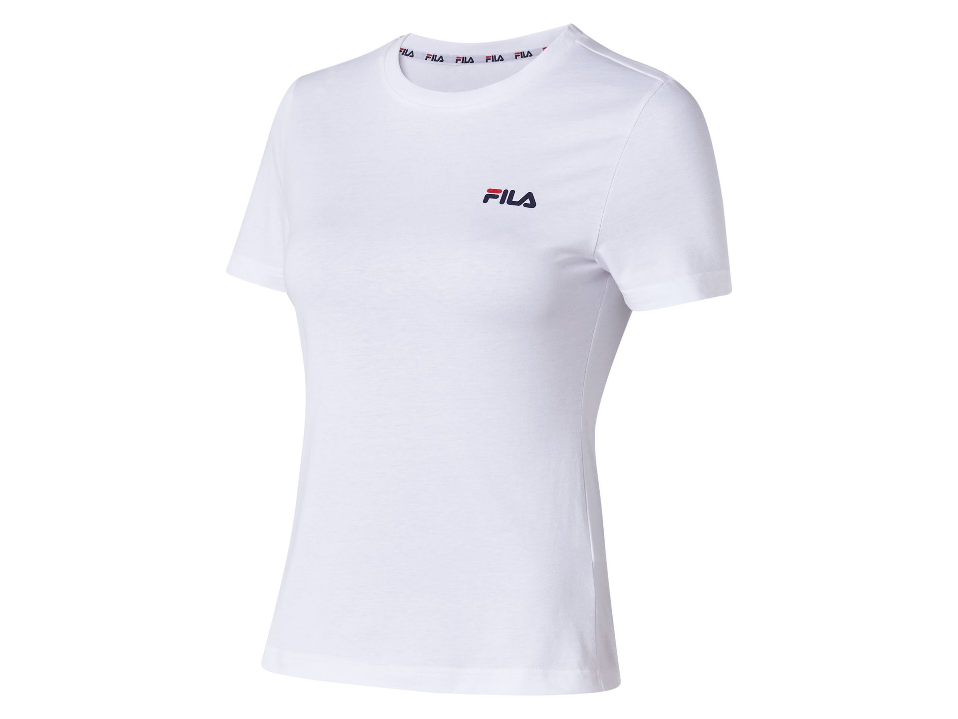 FILA T-shirt damski (Biały, L)
