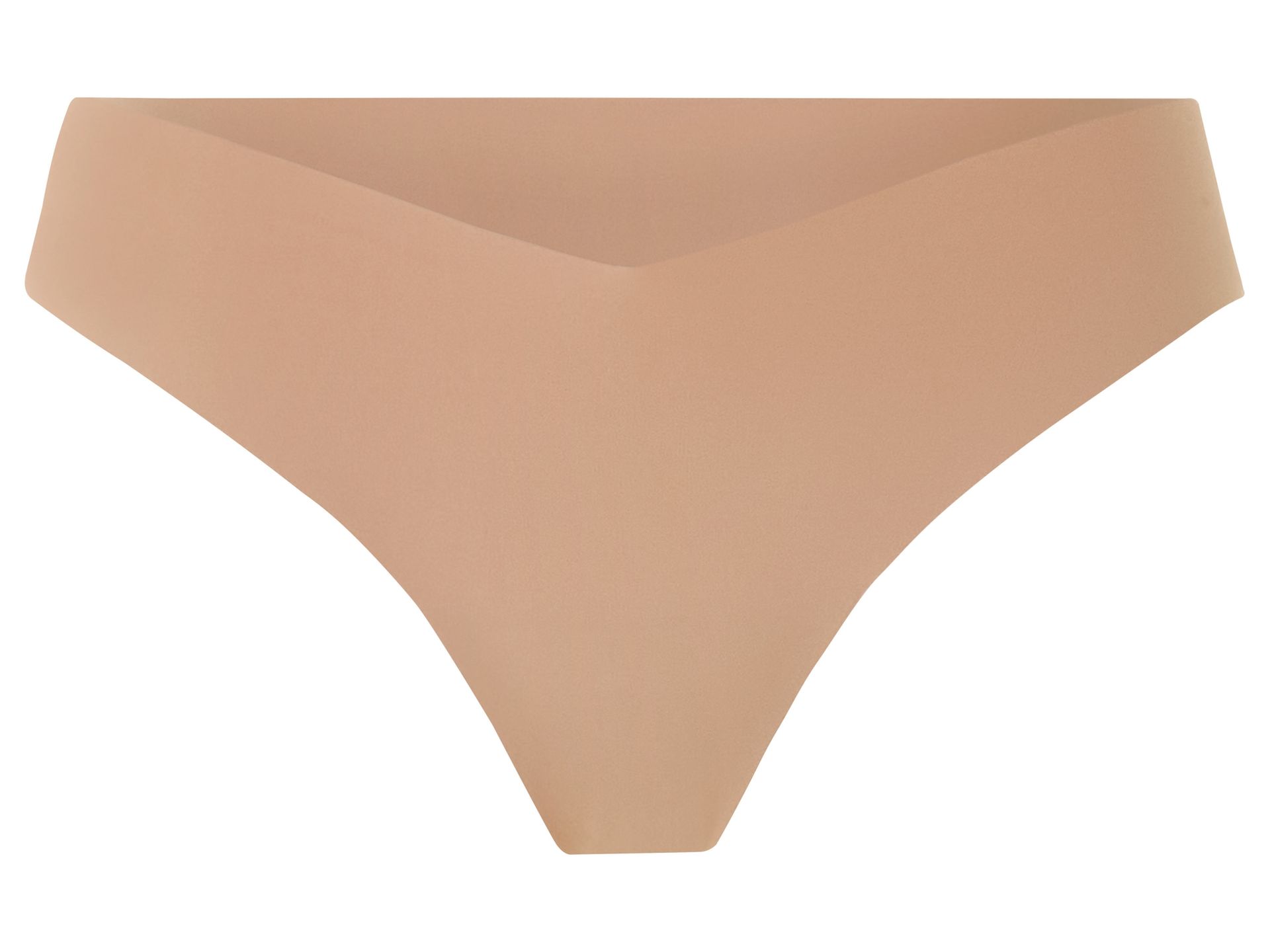 esmara® Stringi damskie cięte laserowo, 3 pary (Jasnobrązowy, L(44/46))