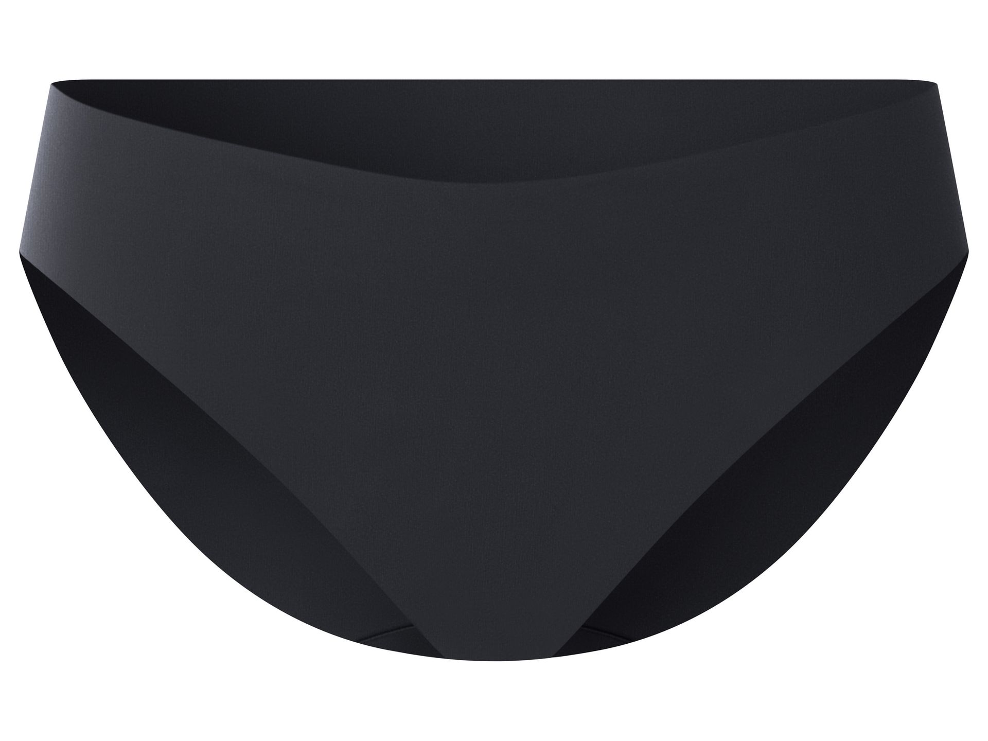 esmara® Majtki figi damskie cięte laserowo, 3 pary (Czarny, S(36/38))