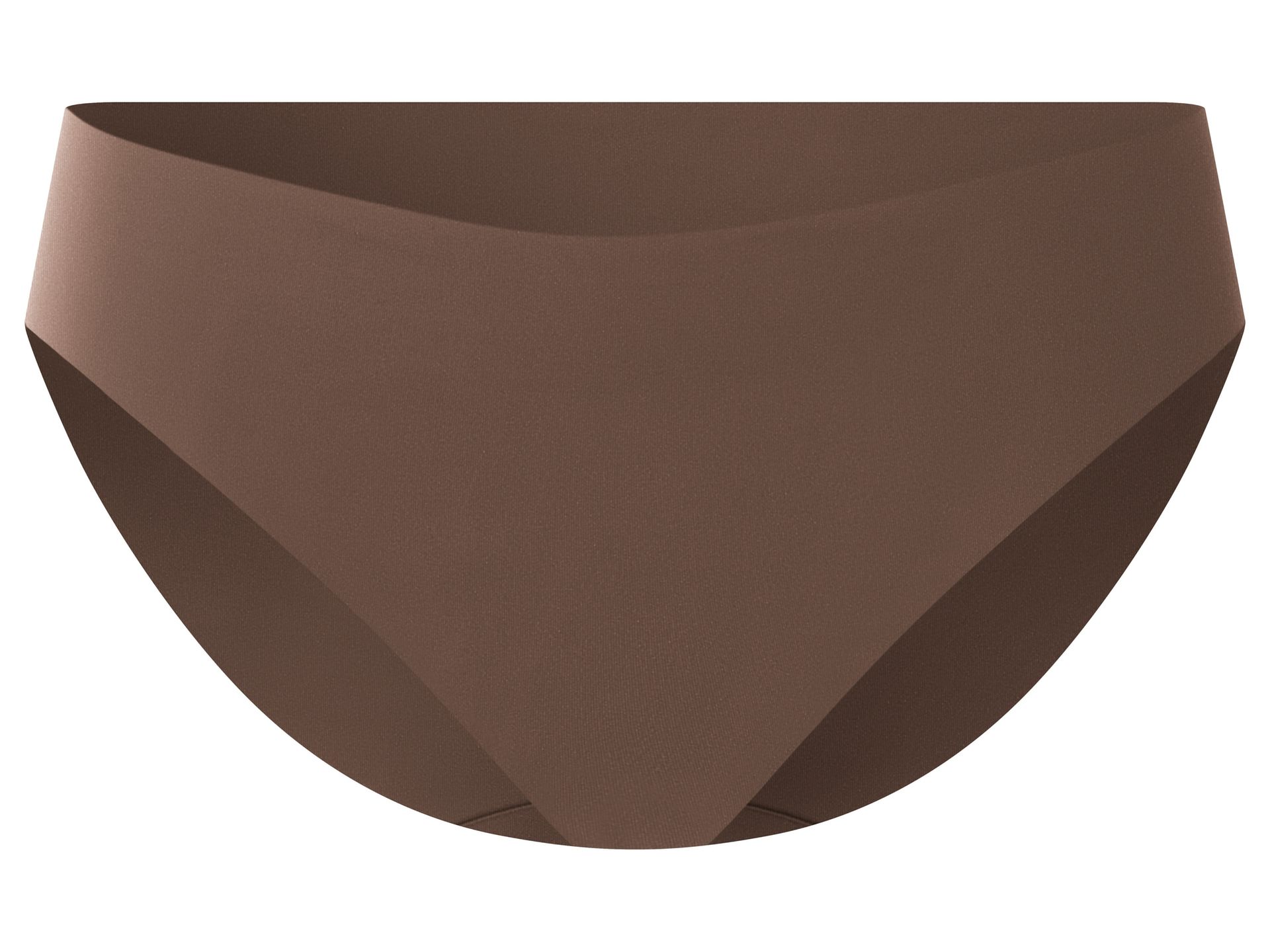esmara® Majtki figi damskie cięte laserowo, 3 pary (Brązowy, L(44/46))