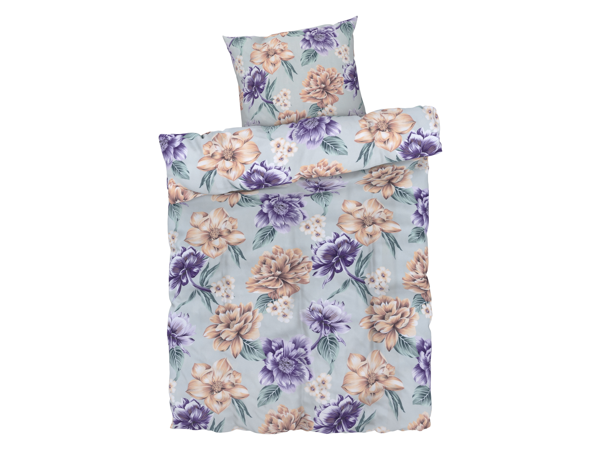 LIVARNO home Pościel z mikrowłókna satynowego, 140 x 200 cm (Kolorowy)