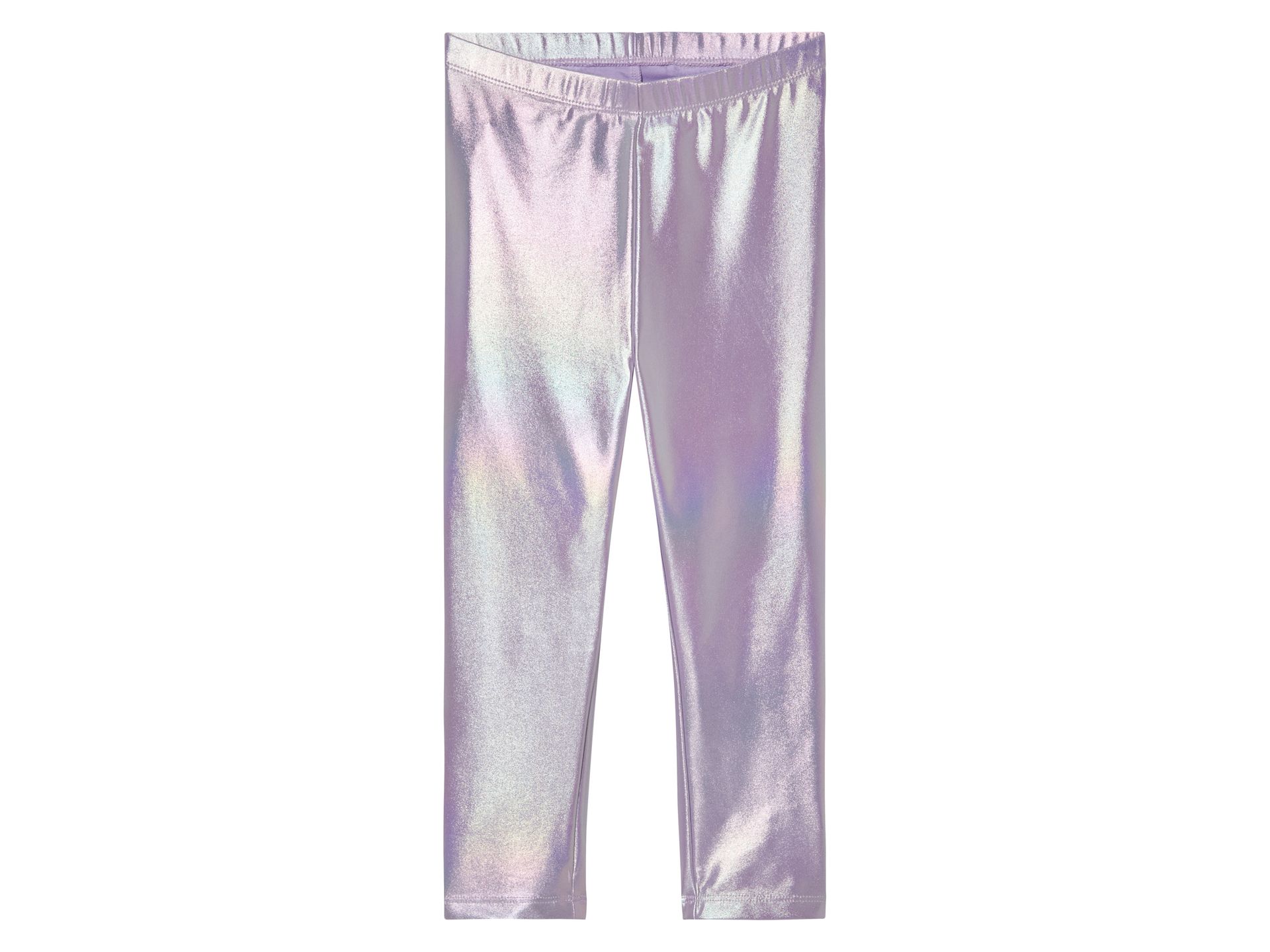 lupilu® Legginsy dziecięce, połyskujące (Fioletowy, 122/128)