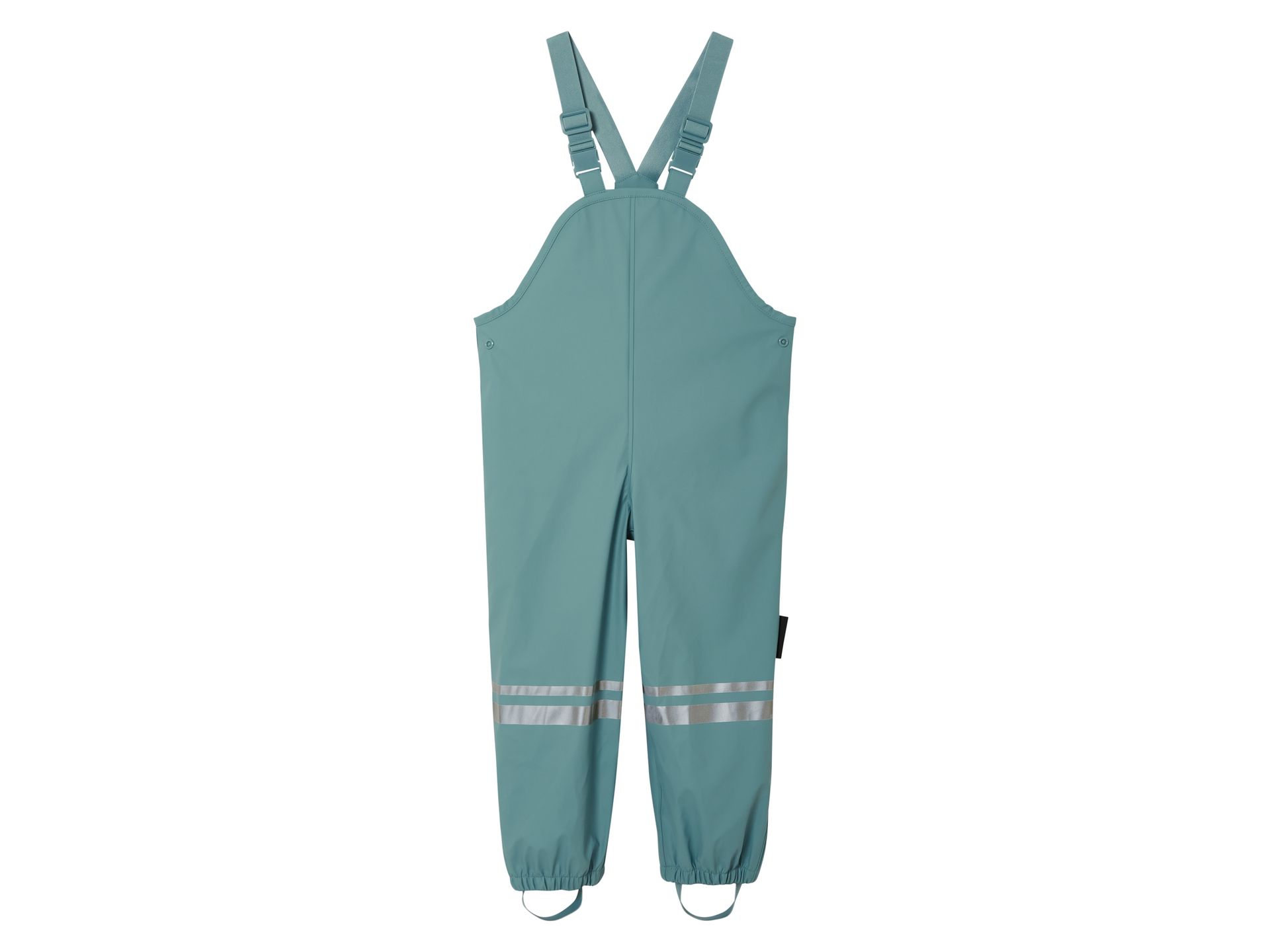 lupilu® Spodnie ogrodniczki przeciwdeszczowe dziecięce (Petrol, 110/116)