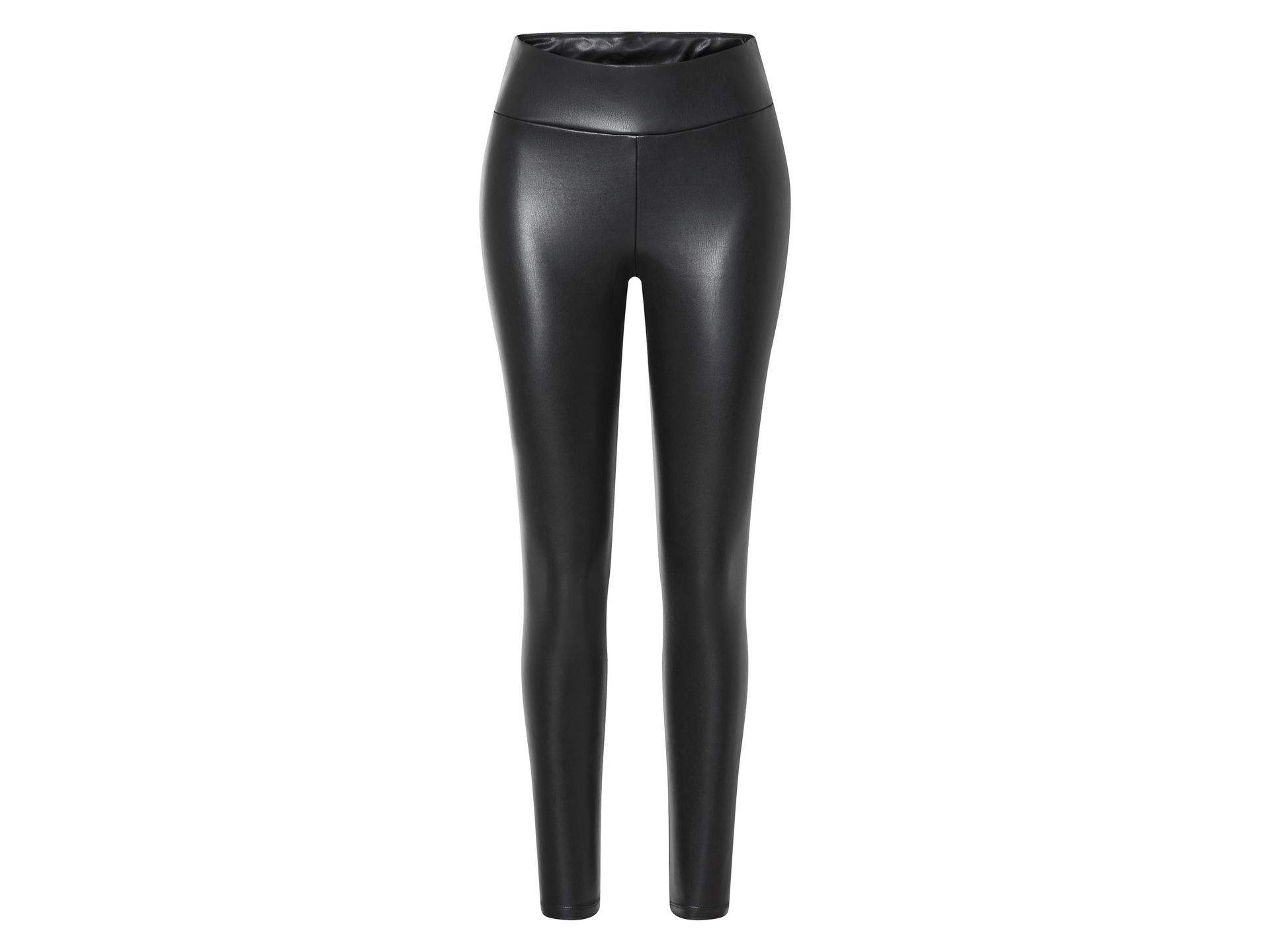 esmara® Legginsy damskie o wyglądzie skóry (Połyskujący, 38)