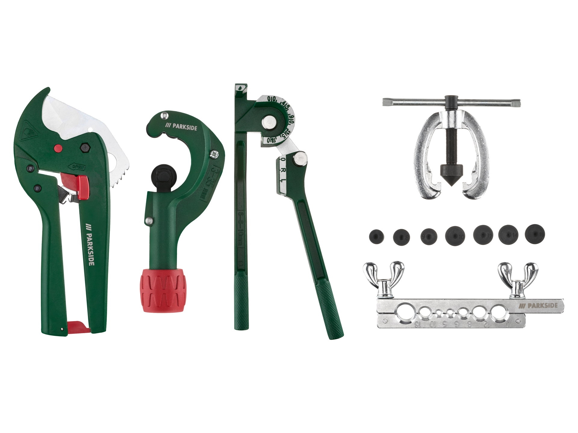 PARKSIDE® Obcinak do rur lub szczypce do gięcia rur lub zestaw z podwójnym narzędziem do kielichowania rur