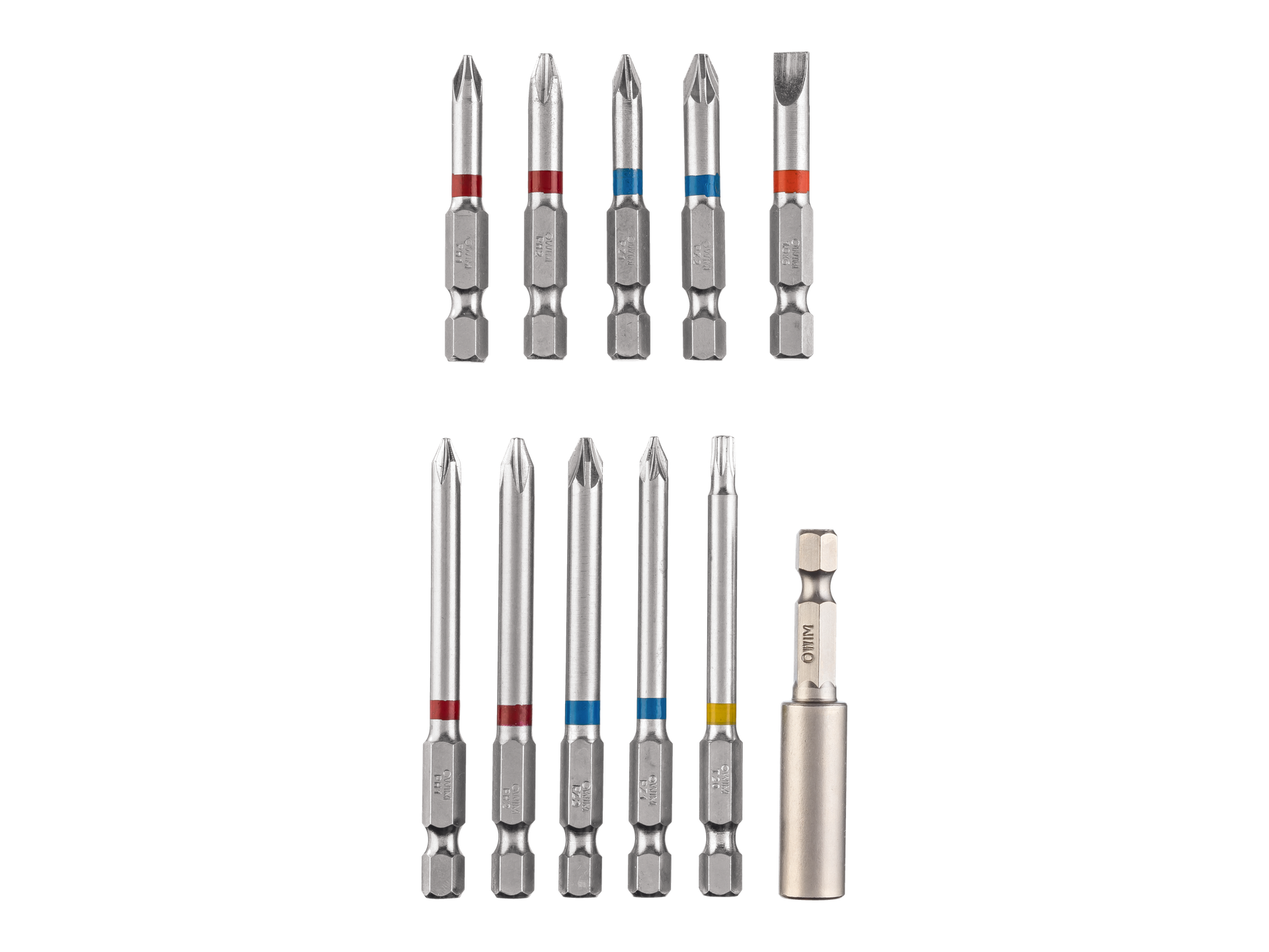 PARKSIDE® Zestaw 11 wierteł lub bitów (Zestaw bitów skrętnych)