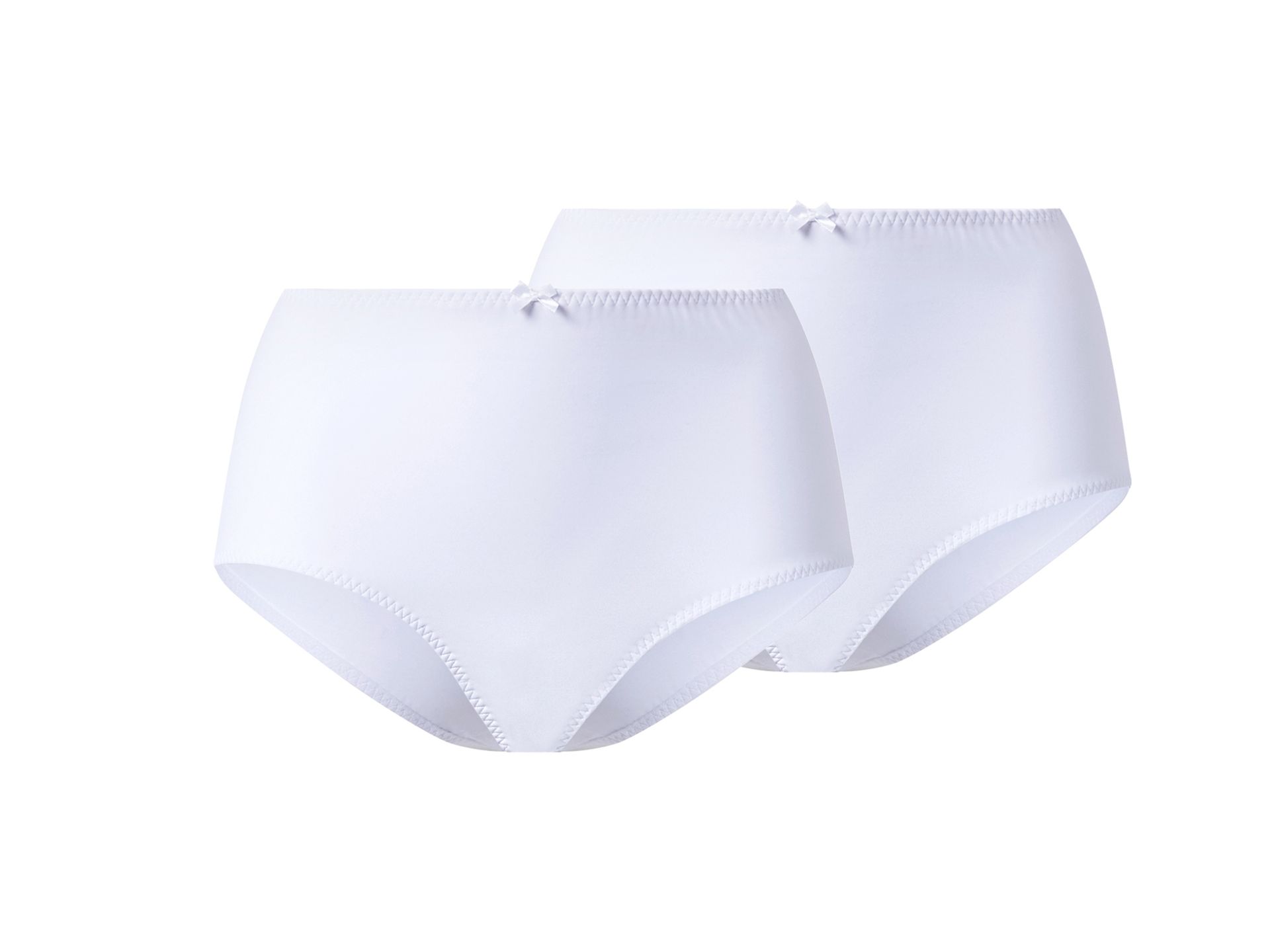 esmara® Majtki damskie modelujące, 2 pary (Biały, M(40/42))