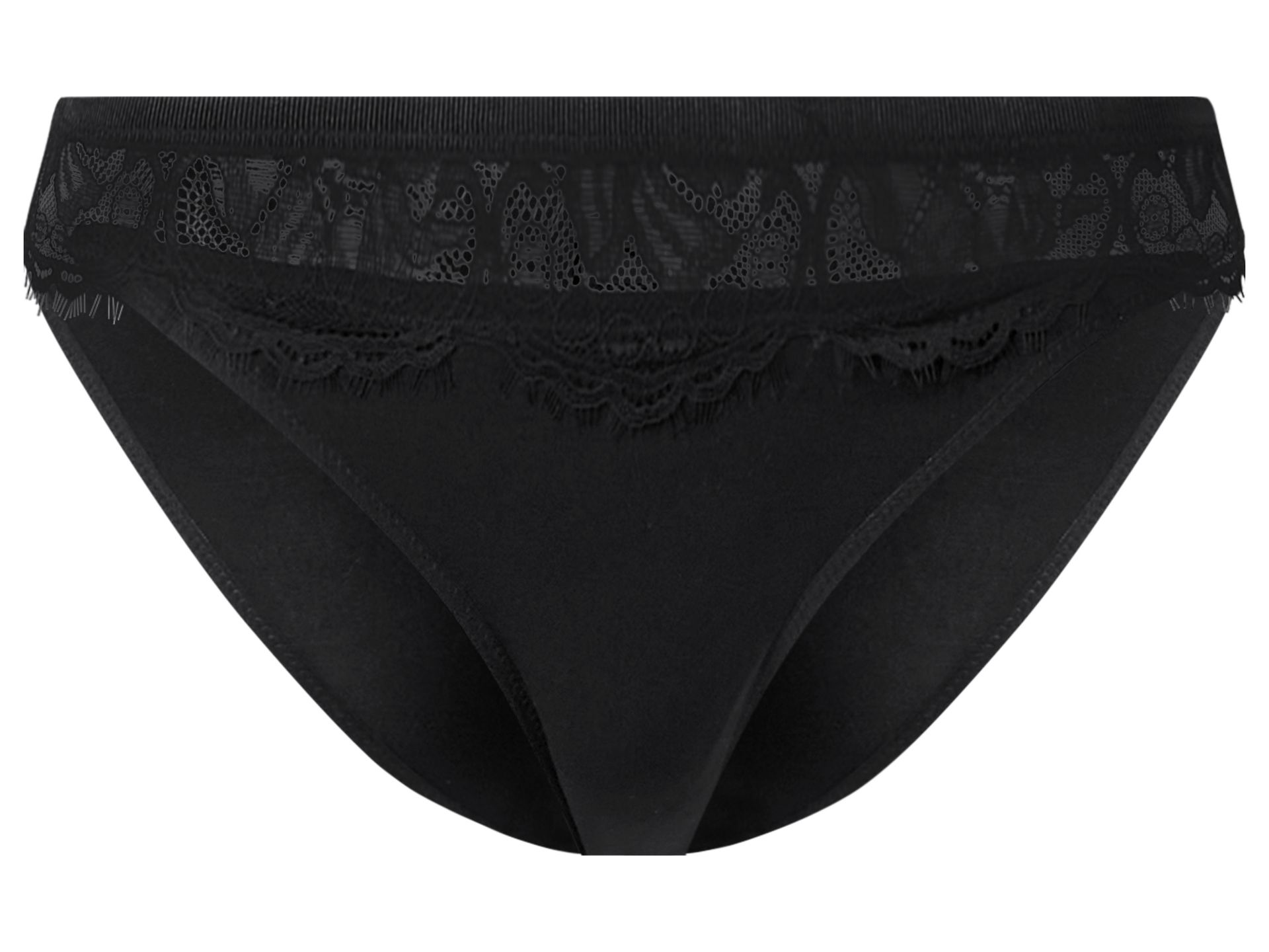 esmara® Majtki figi damskie, 2 pary (Czarny, S(36/38))