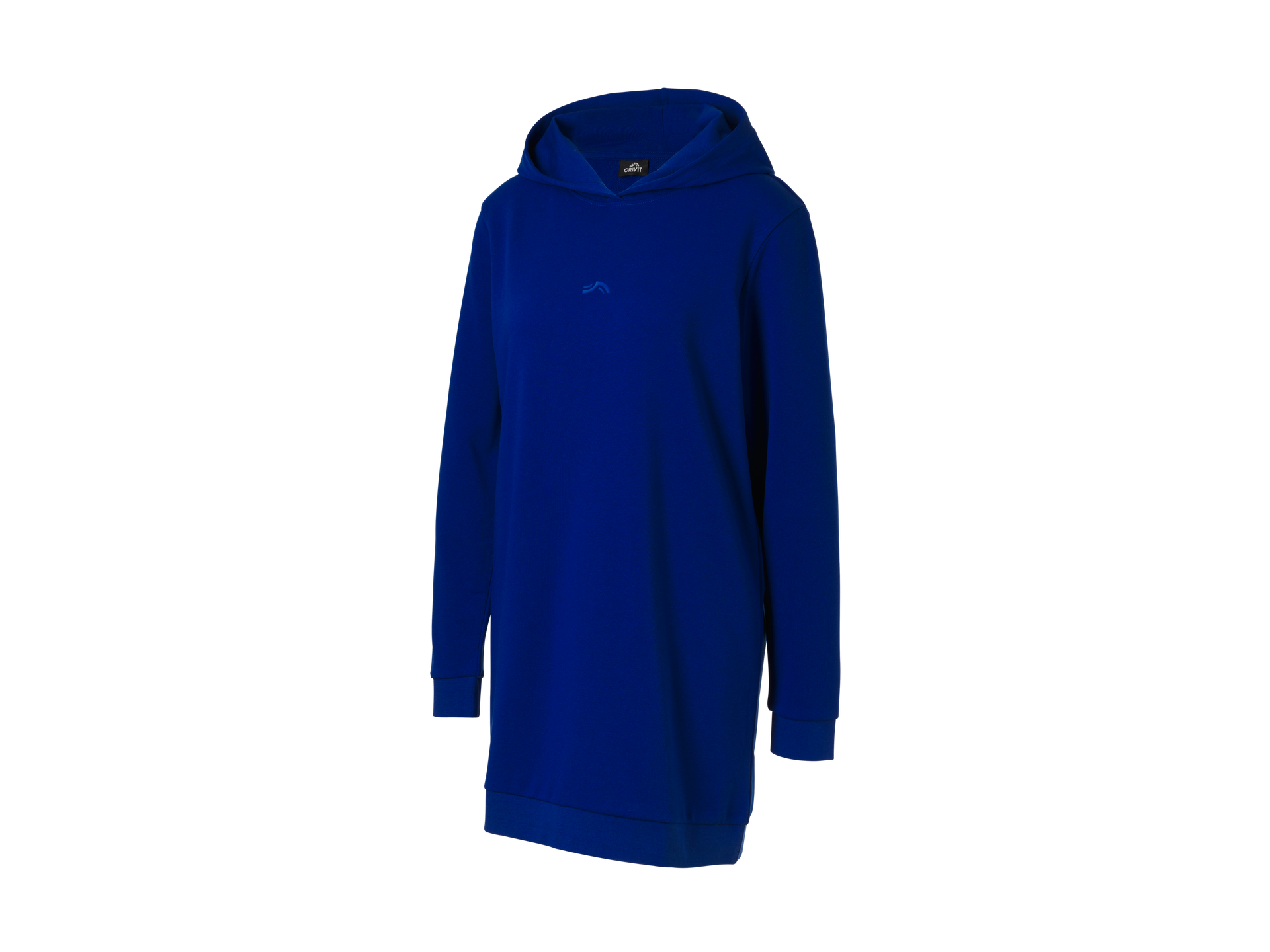 CRIVIT Bluza dresowa damska z kapturem (Niebieski, S(36/38))