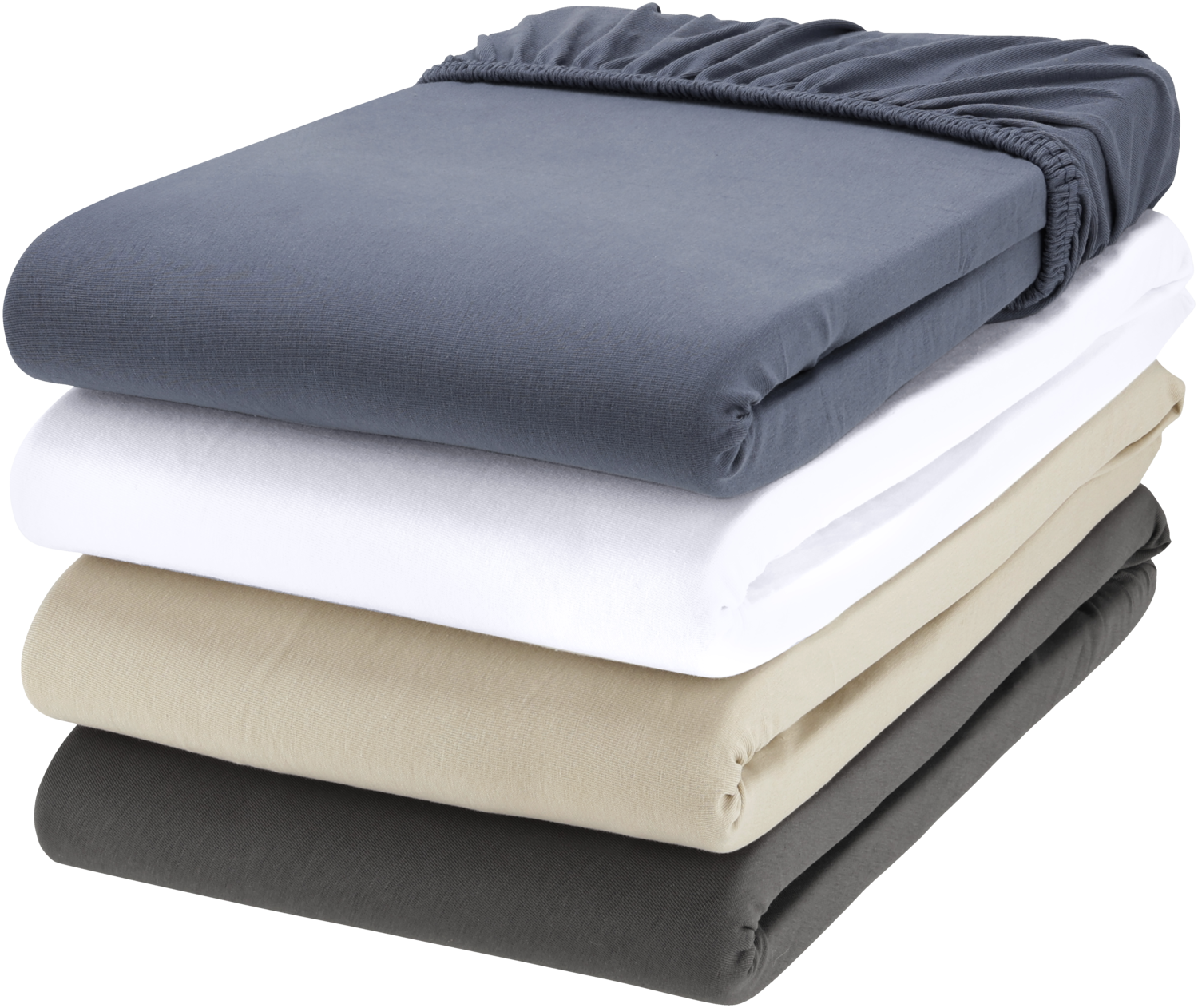 LIVARNO home Prześcieradło z bawełną na gumce, 140-160 x 200 cm