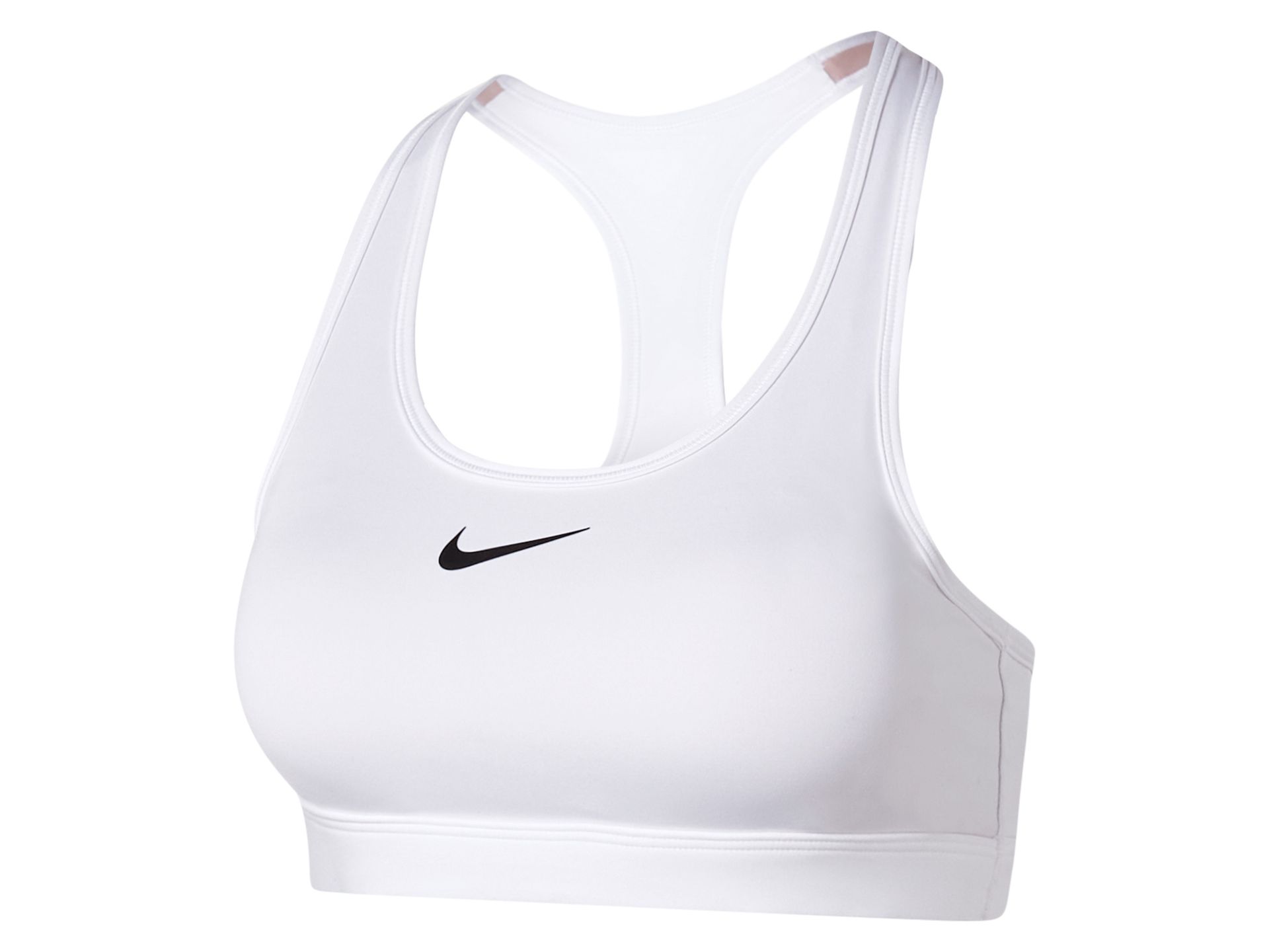 Nike PRO Dri-FIT Biustonosz sportowy damski (Biały, XS)