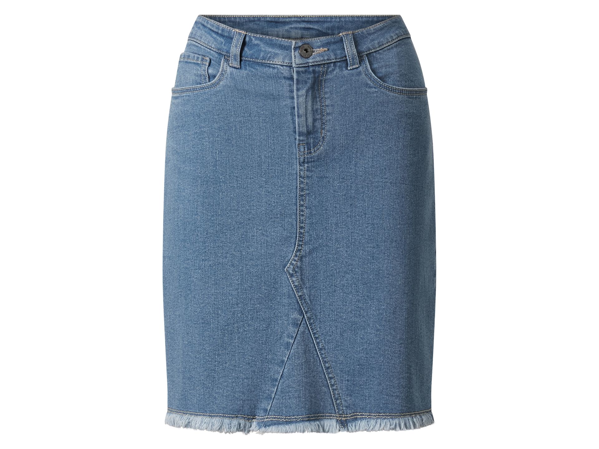 esmara® Spódnica jeansowa damska (Niebieski, 46)