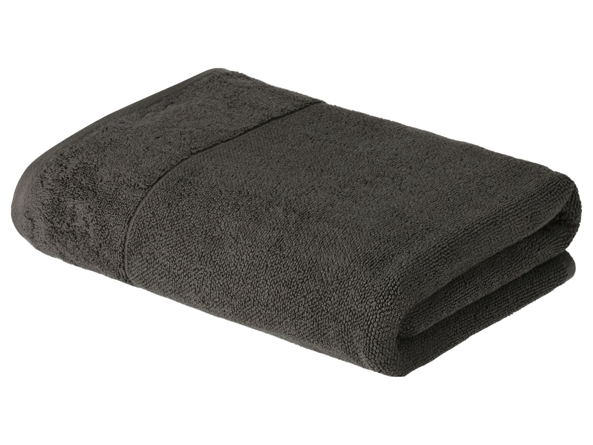 LIVARNO home Ręczniki frotte z bawełny z zrównoważonych upraw (Ciemnoszary)