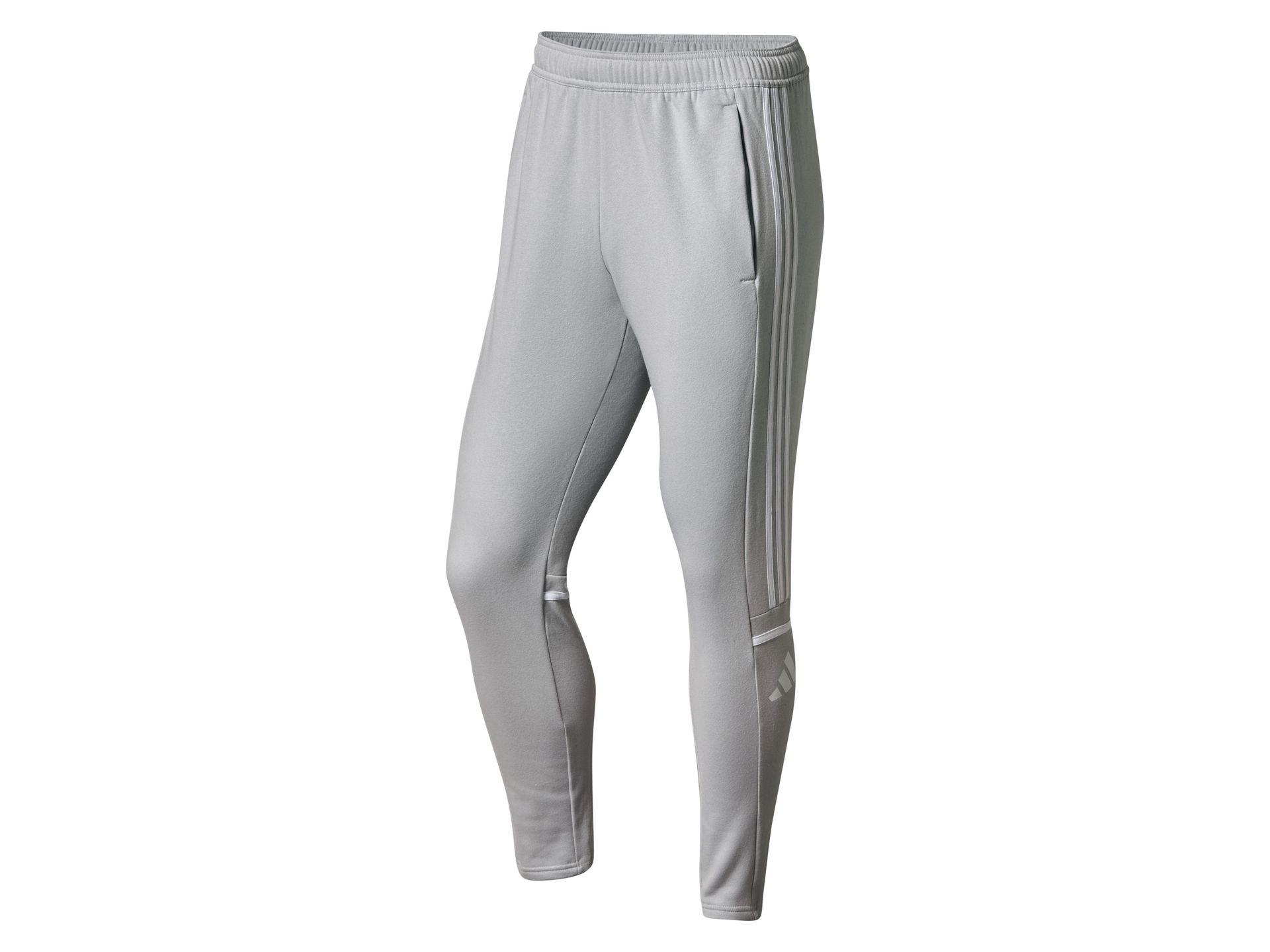 adidas Spodnie dresowe męskie (Szary, M)