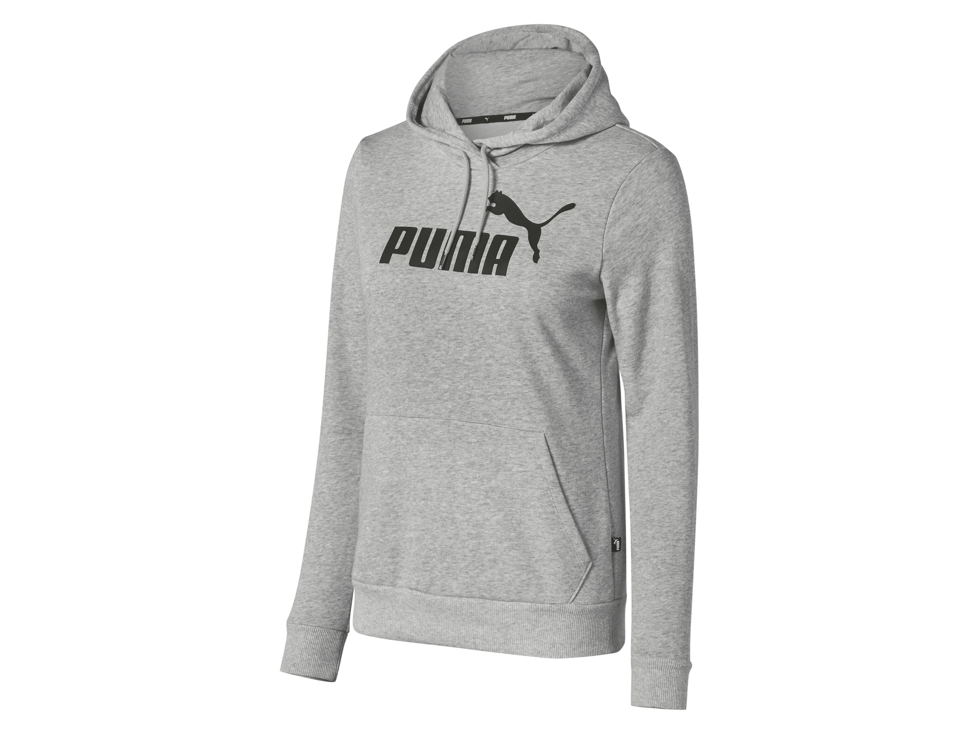 Puma Bluza damska z kapturem (Szary, L)