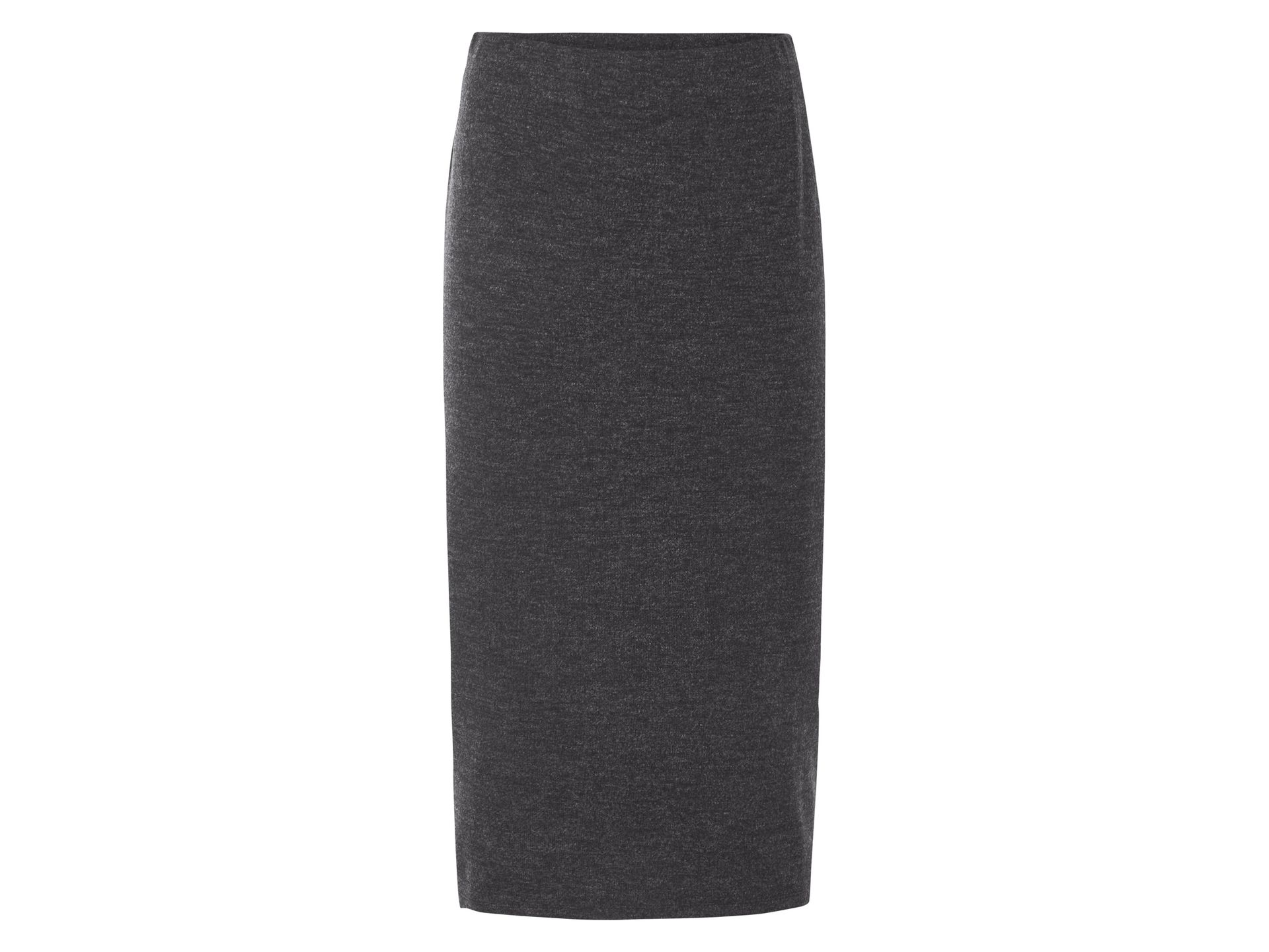 esmara® Spódnica midi damska z dzianiny (Czarny, L(44/46))