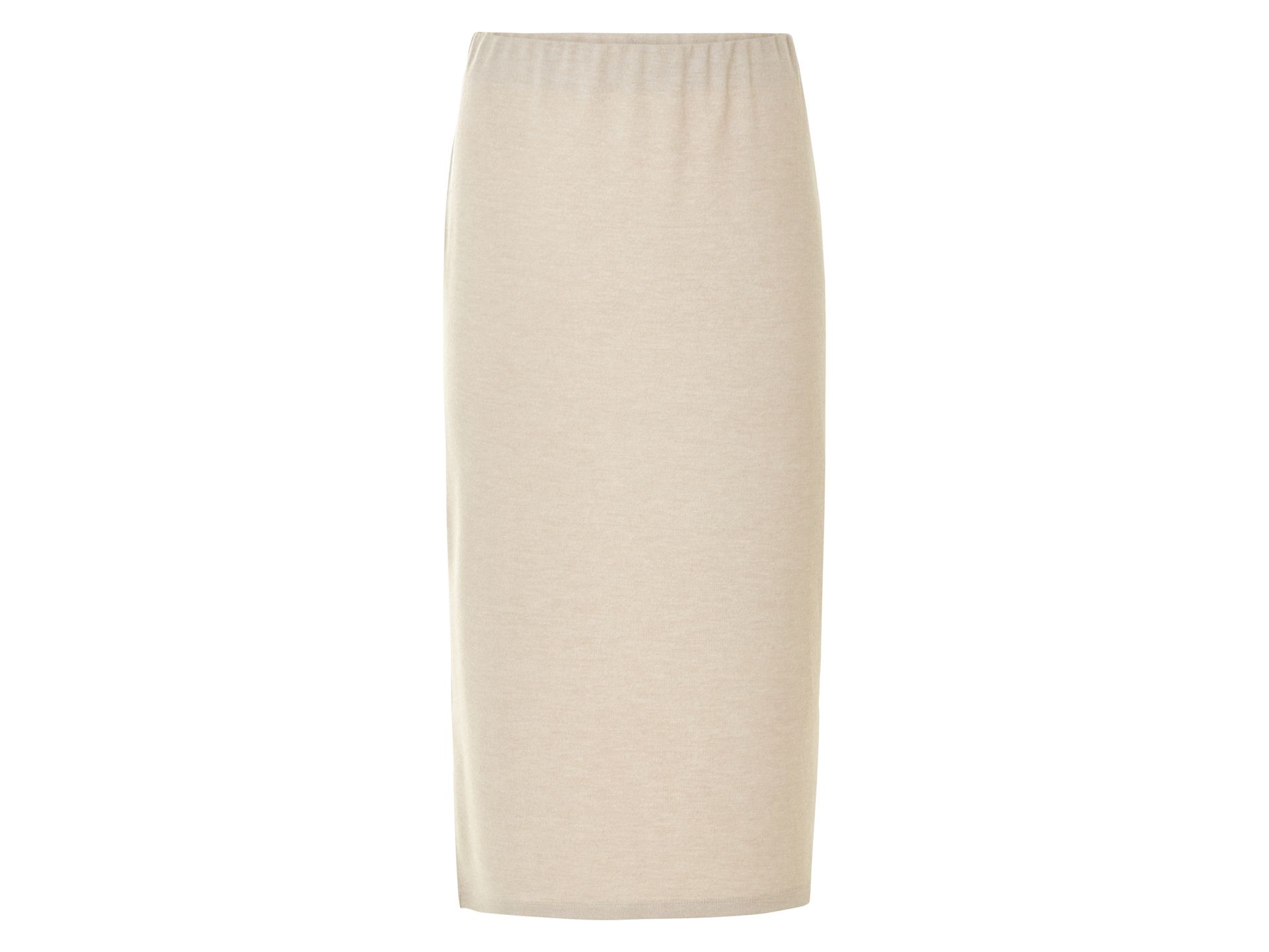 esmara® Spódnica midi damska z dzianiny (Beżowy, XS (32/34))