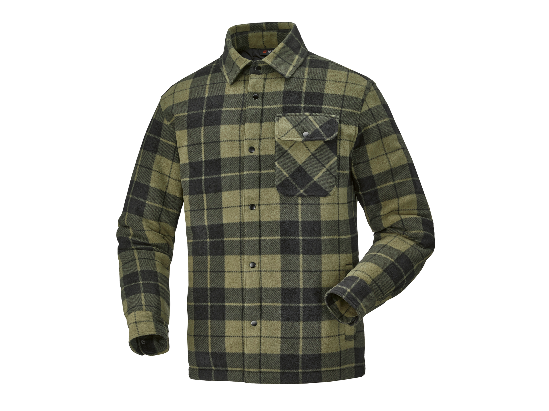 PARKSIDE® Koszula męska w kratę (Khaki, S (44/46))