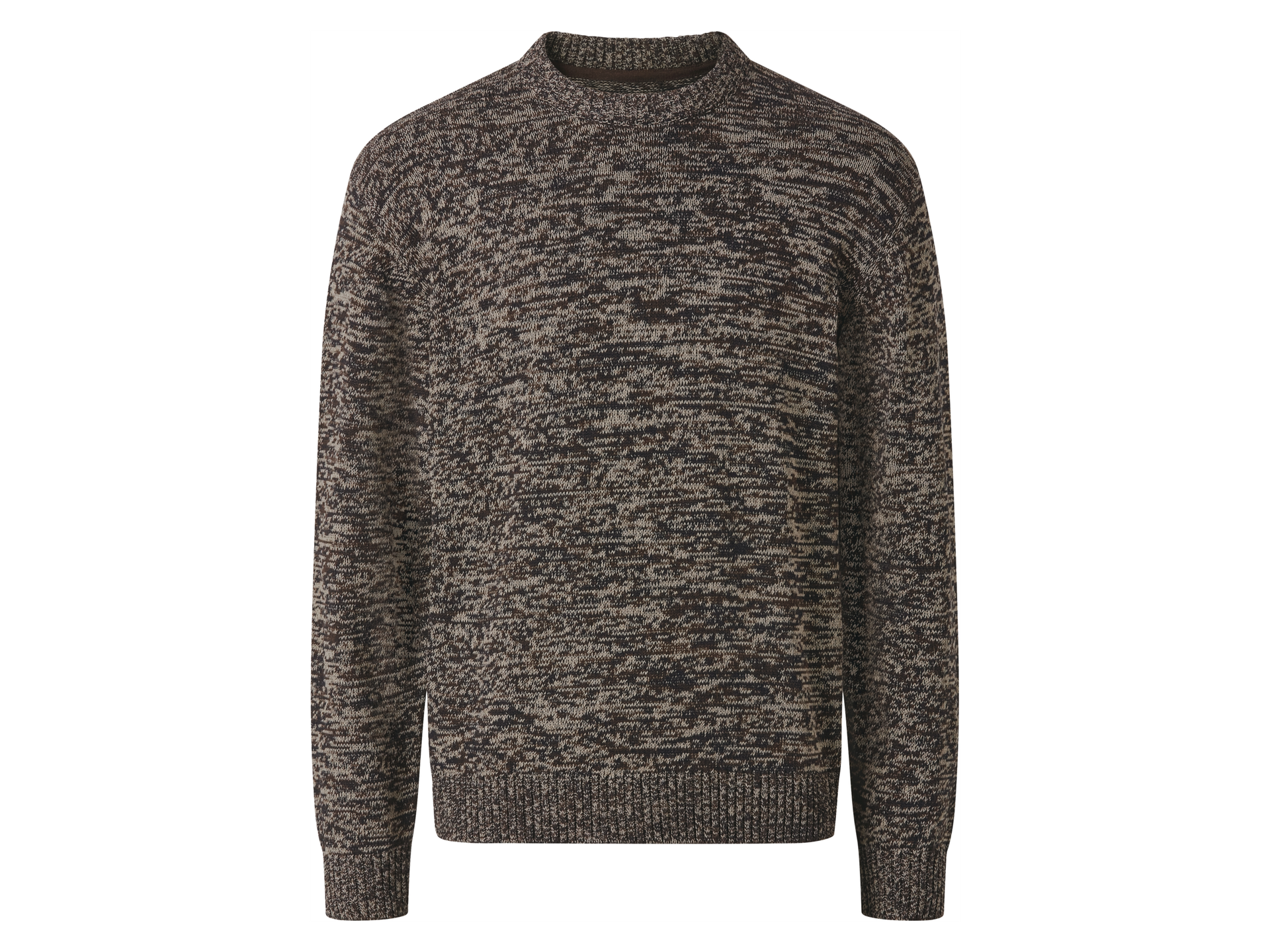 esmara Men Sweter męski dzianinowy (Brązowy, XL (56/58))