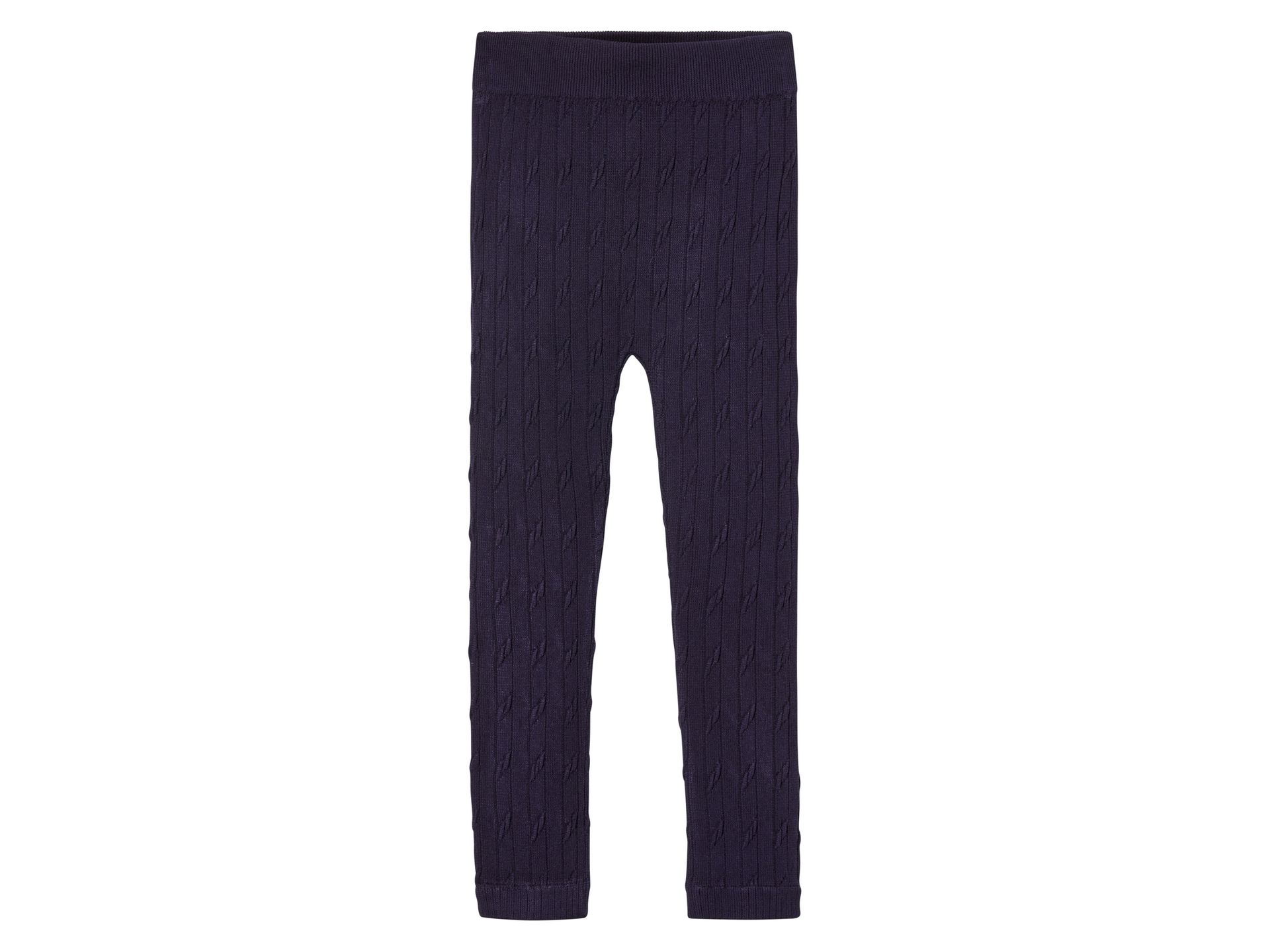 lupilu® Legginsy dziecięce z dzianiny (Granatowy, 110/116)