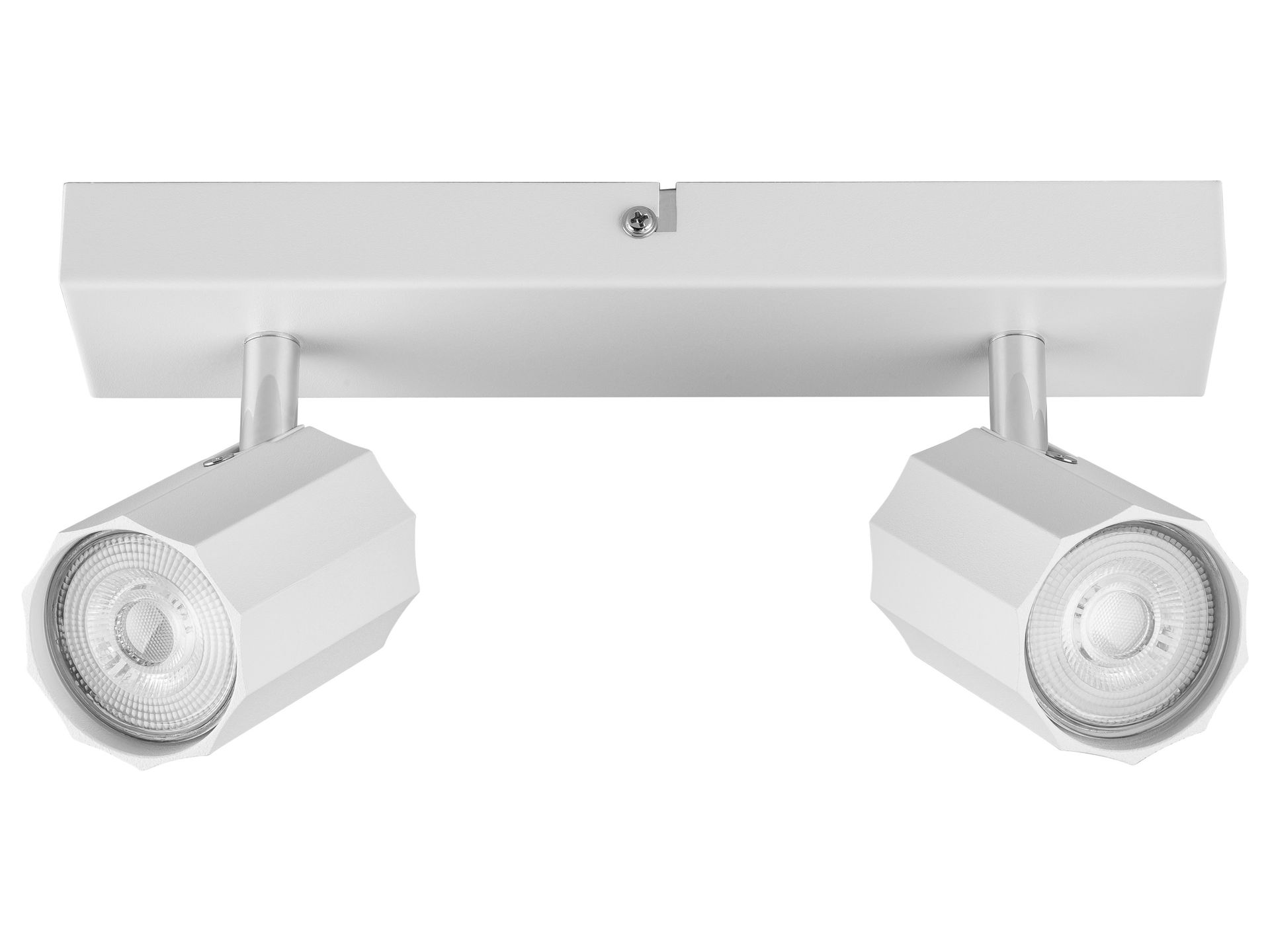 LIVARNO home Lampa ścienno-sufitowa z 2 reflektorami (Biały)