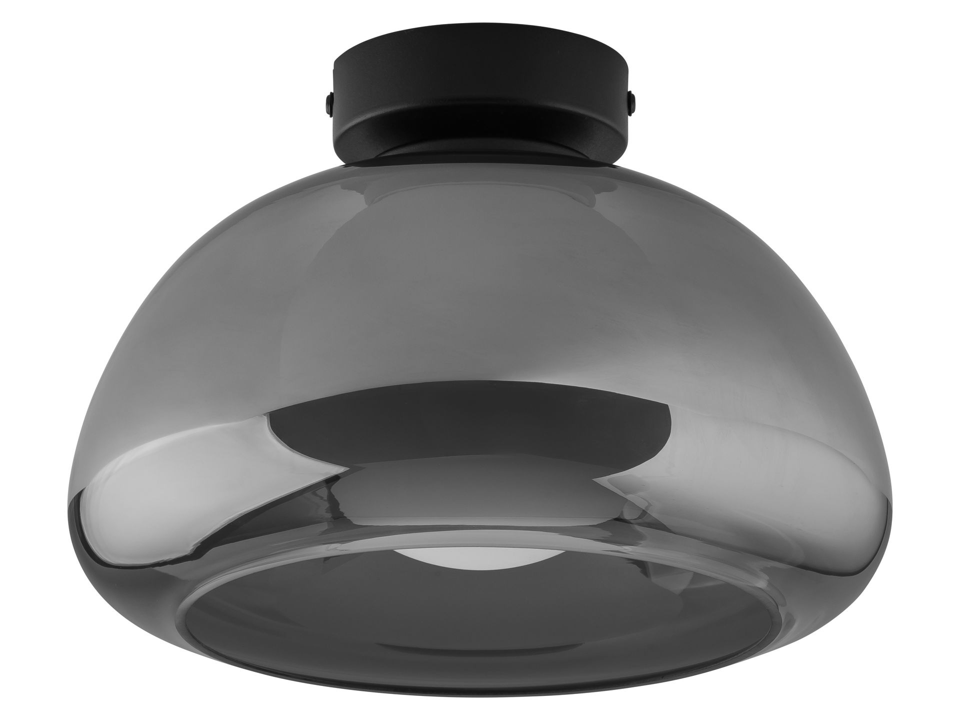 LIVARNO home Lampa LED (Szare szkło)