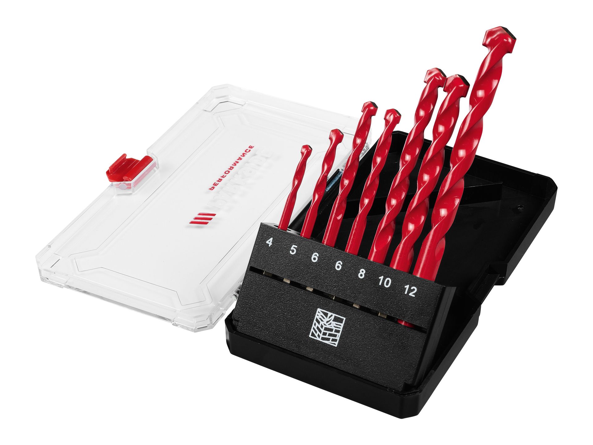 PARKSIDE PERFORMANCE® Zestaw wierteł sześciokątnych HSS / do kamienia / do drewna (Wiertła do kamienia)