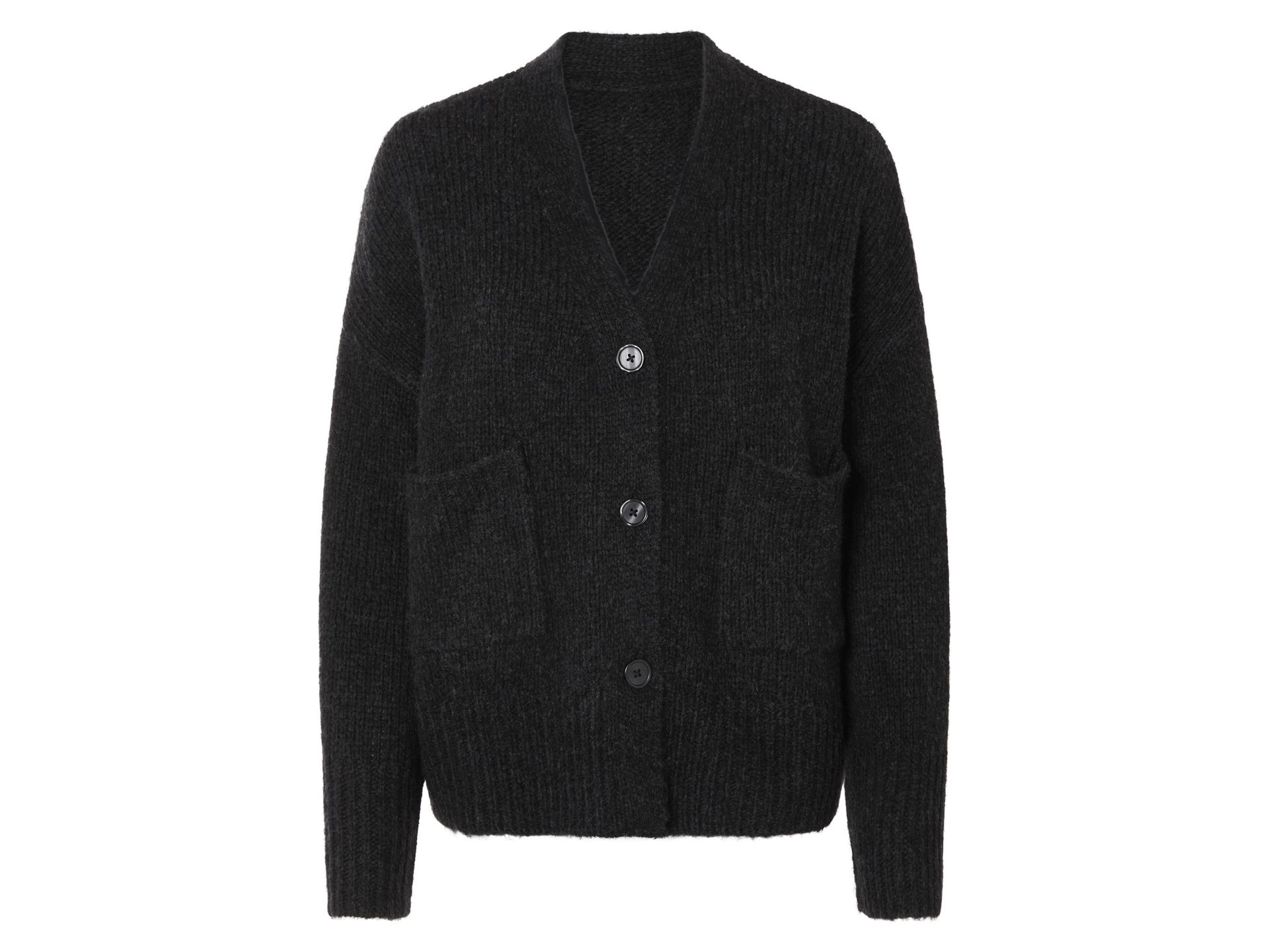 esmara® Kardigan damski (Czarny, XS (32/34))