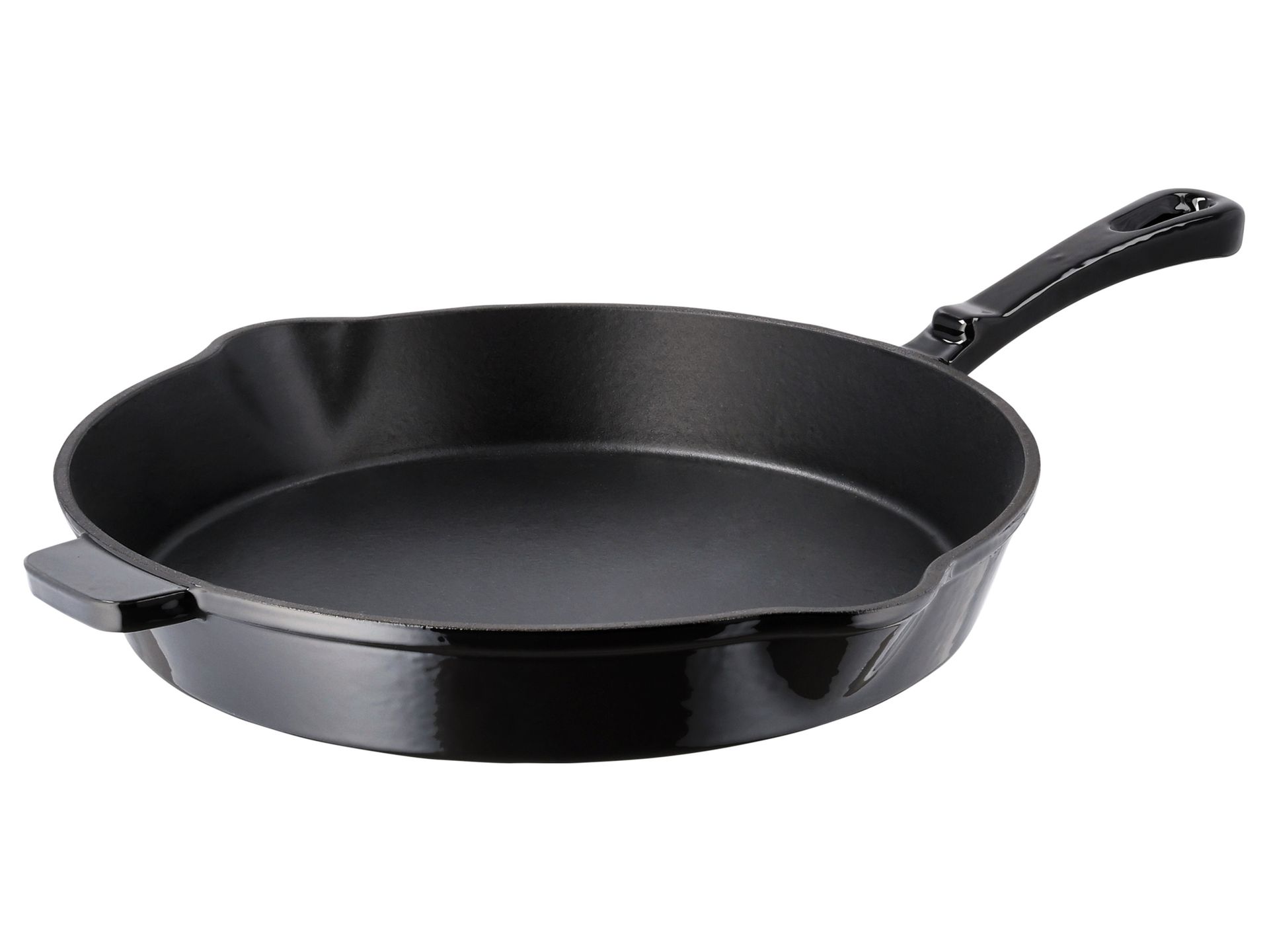 SILVERCREST® Patelnia żeliwna, Ø 30 cm (Czarny)