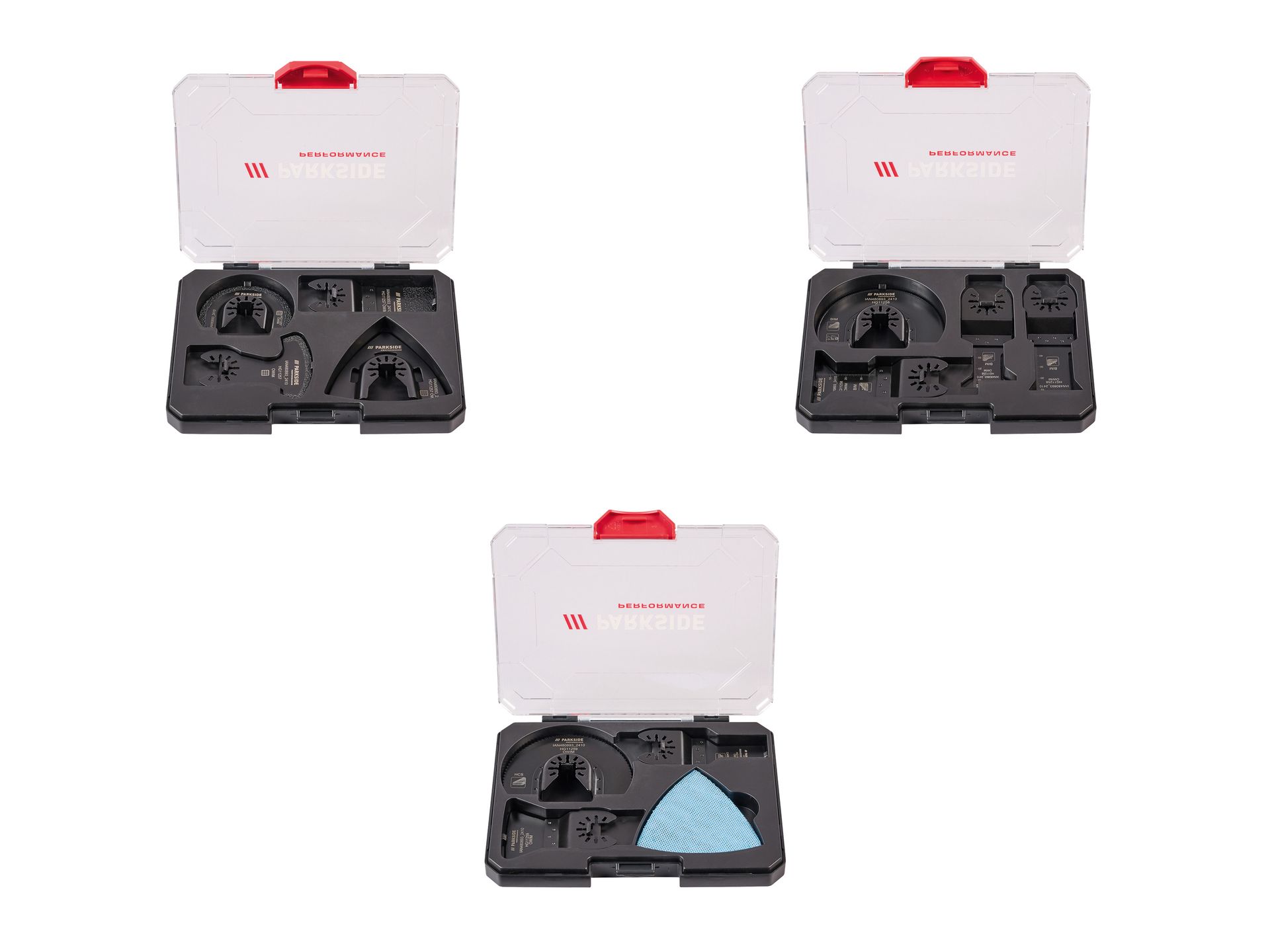 PARKSIDE PERFORMANCE® Zestaw akcesoriów do narzędzia wielofunkcyjnego