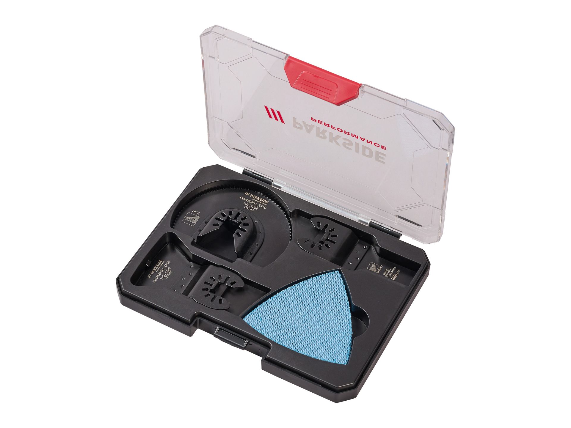 PARKSIDE PERFORMANCE® Zestaw akcesoriów do narzędzia wielofunkcyjnego (Naprawa płytek)