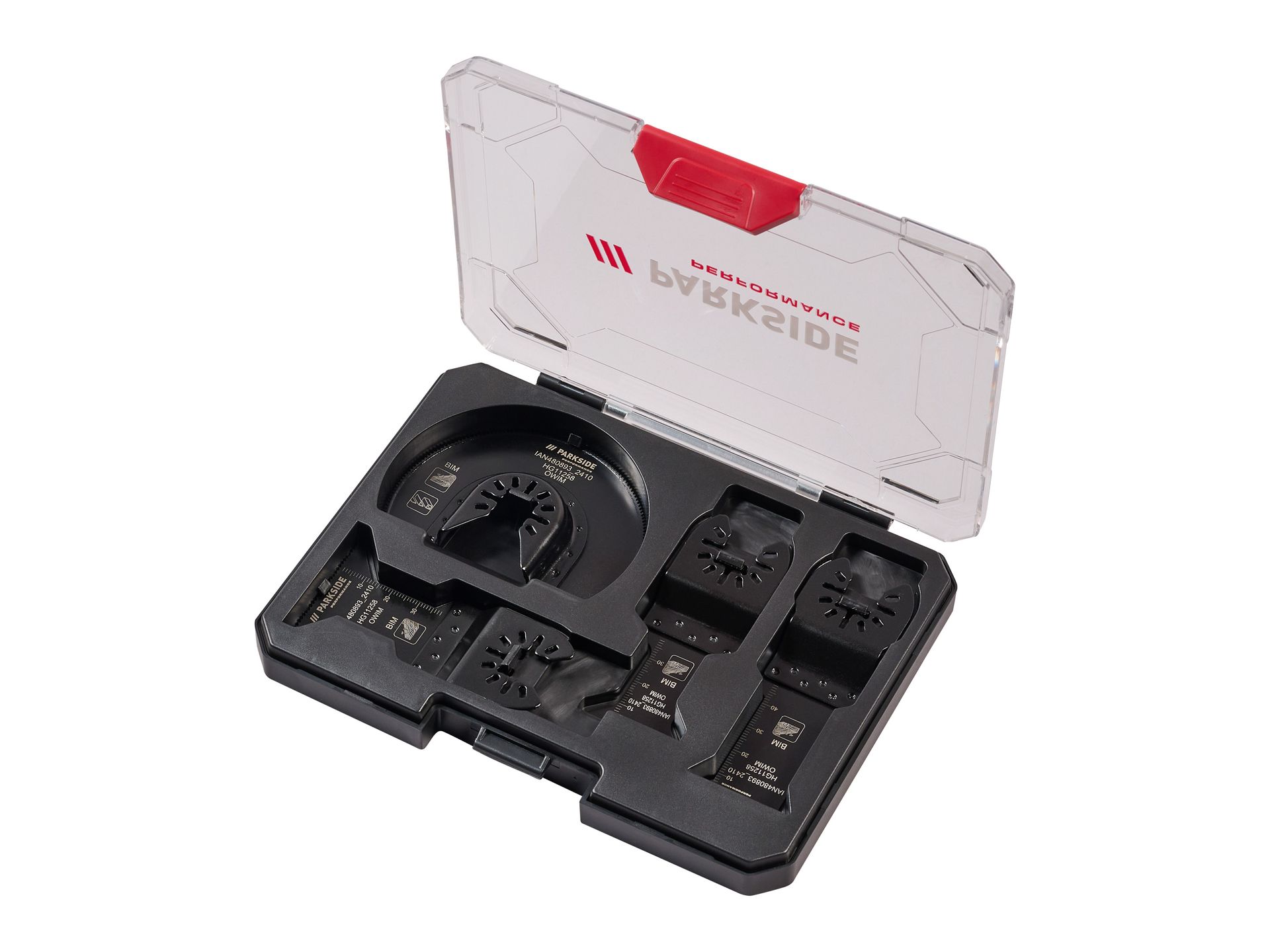 PARKSIDE PERFORMANCE® Zestaw akcesoriów do narzędzia wielofunkcyjnego (Obróbka drewna)