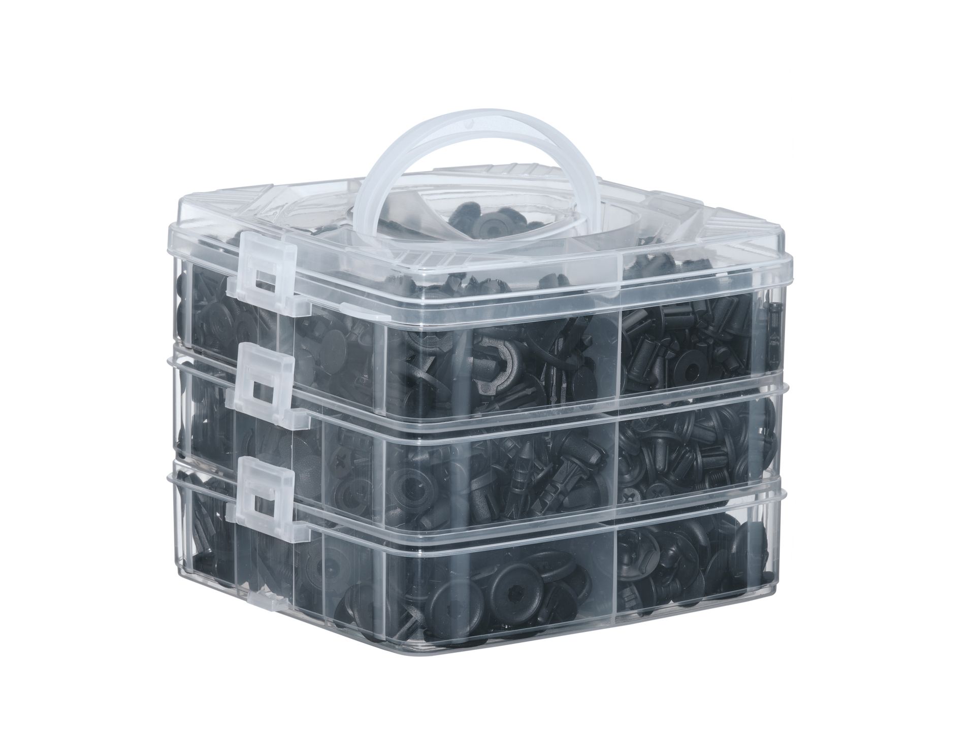 PARKSIDE® Zestaw klipsów mocujących i opasek kablowych lub zestaw narzędzi samochodowych (Zestaw klipsów mocujących i opasek kablowych)