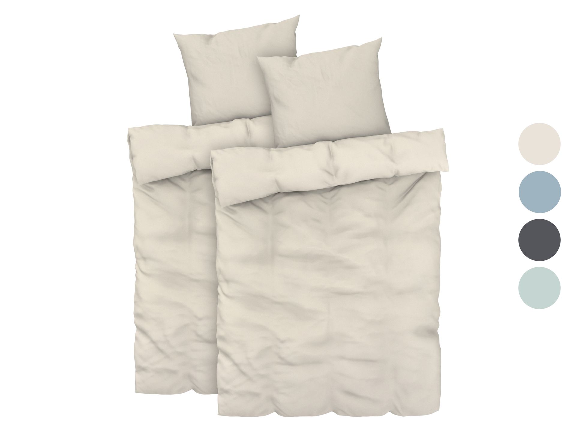 LIVARNO home Pościel z mikrofibry satynowej, 140 x 200 cm