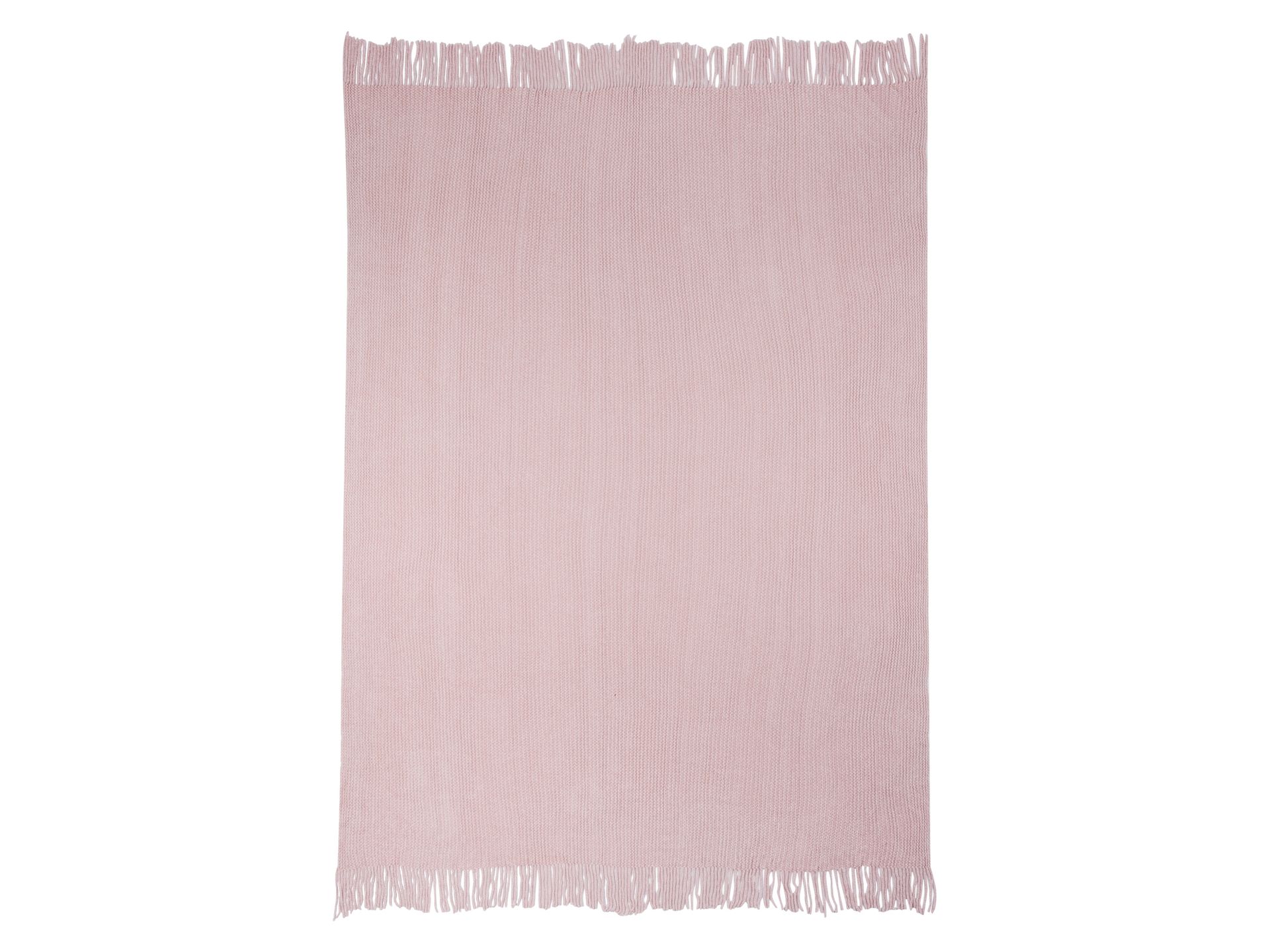 LIVARNO home Pled z szenilu, 130 x 170 cm (Różowy)