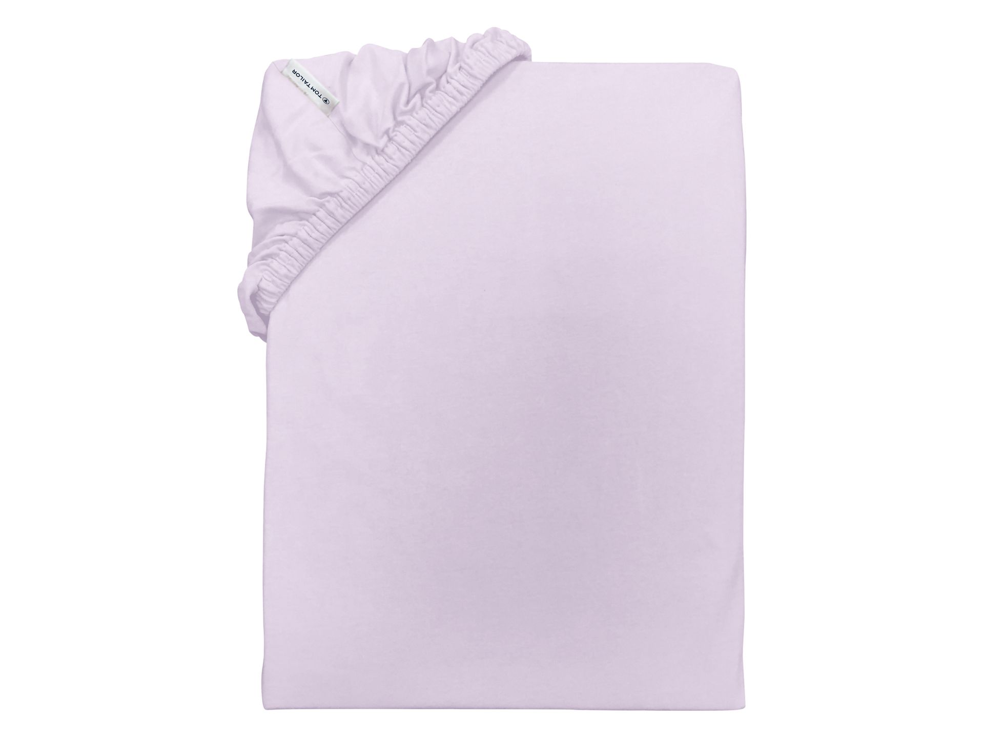 Tom Tailor Prześcieradło z dżerseju z gumką, 140-160 x 200 cm (Fioletowy)