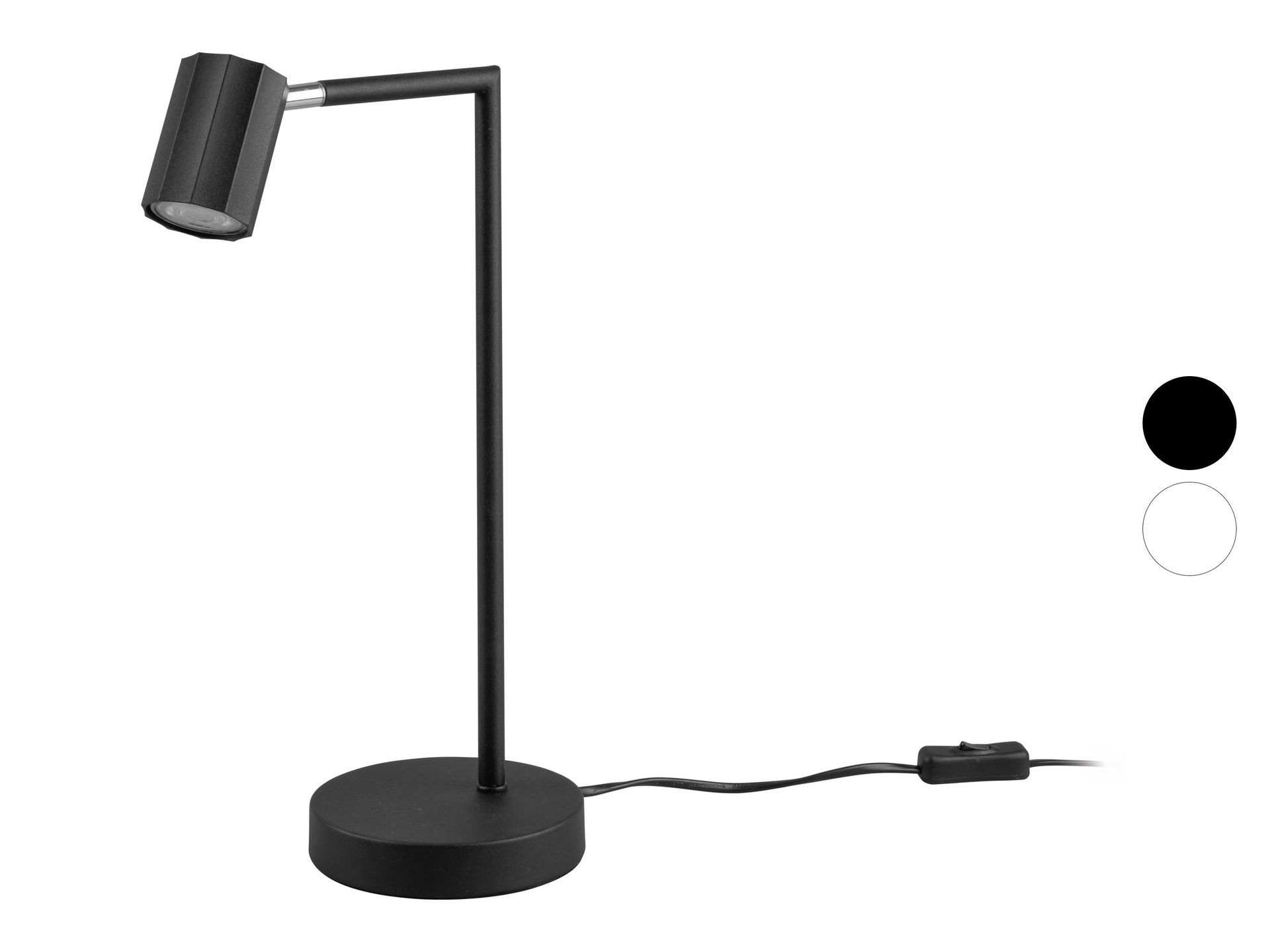LIVARNO home Lampa stołowa LED, odchylana i obracana