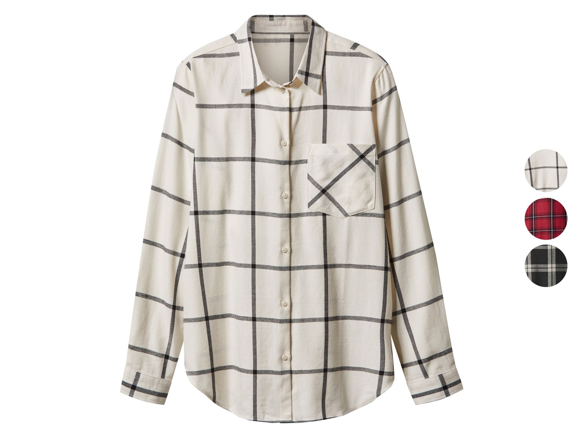 esmara® Koszula flanelowa damska z bawełny