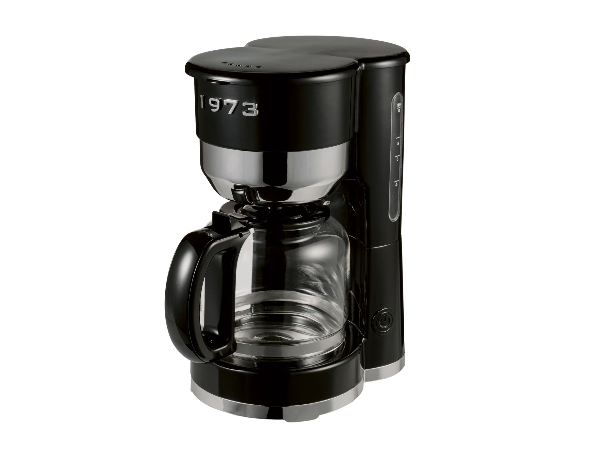 SILVERCREST Ekspres przelewowy do kawy retro 1000 W 1973 SKMR 1000 A1 czarny