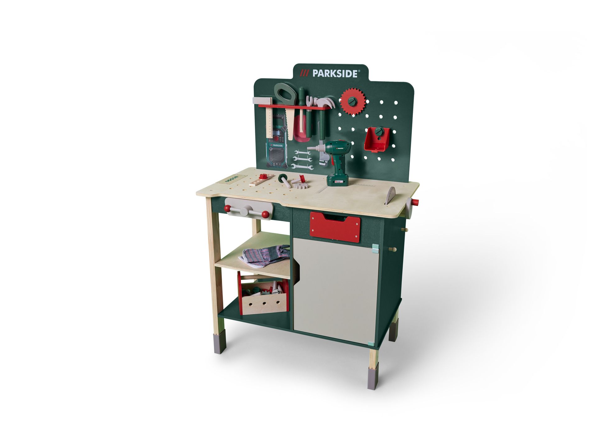 Lupilu Drewniany stół warsztatowy