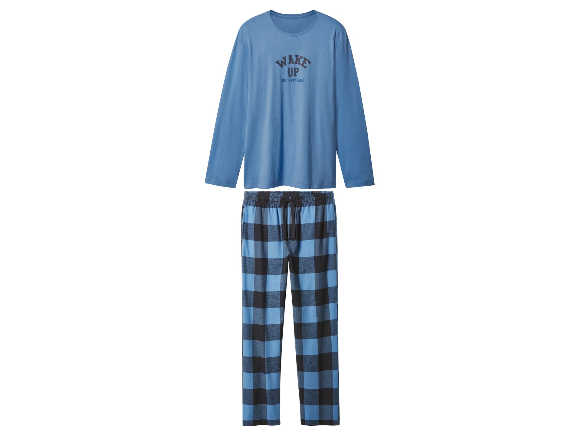 esmara Men Piżama męska (Niebieski, S (44/46))