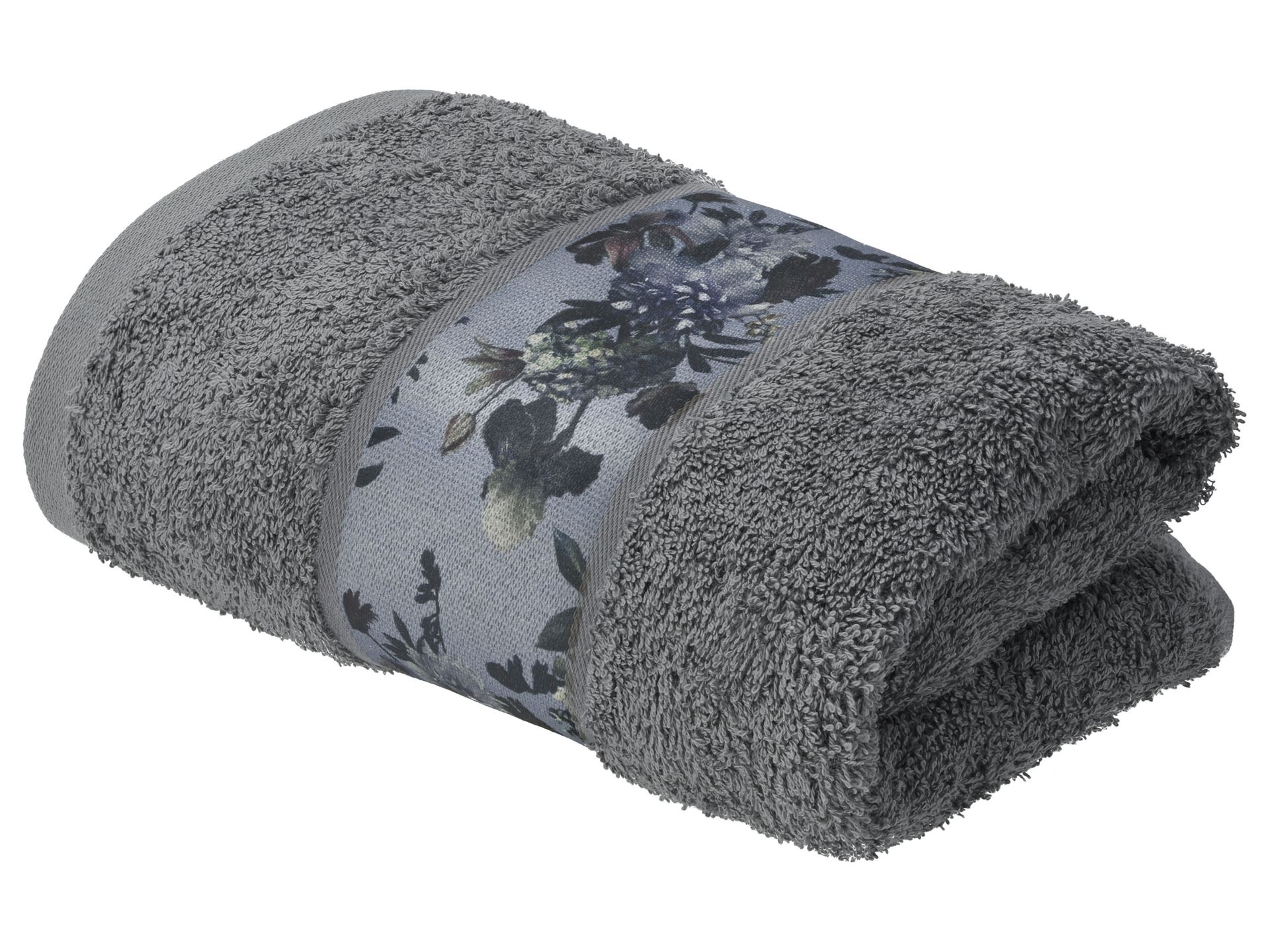 LIVARNO® Komplet 2 ręczników frotté, 50 x 100 cm (Szary)